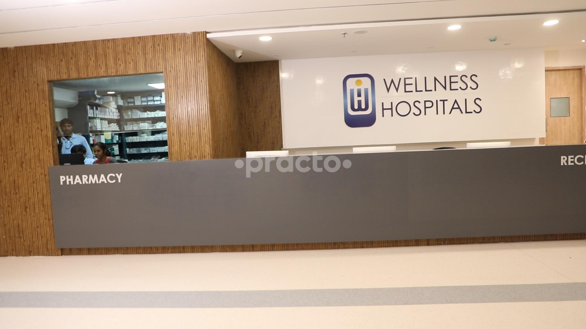 Reception Area at Wellness Hospitals Ameerpet Hyderabad