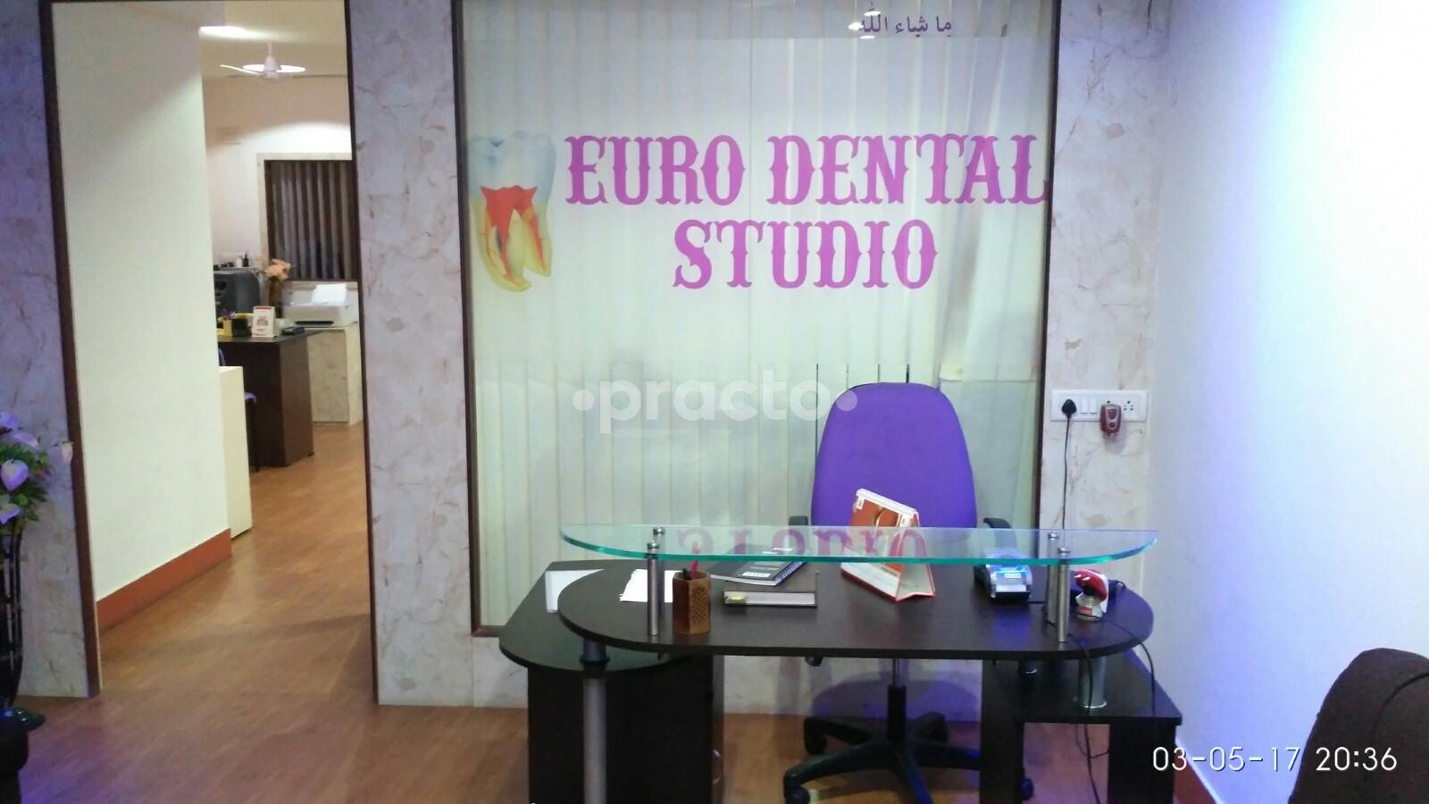 Reception at Euro Dental Studio Kalyan Nagar Bangalore