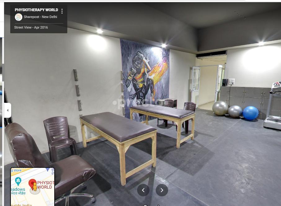 Equipment Area at Physiotherapy World Gurdev Nagar Ludhiana