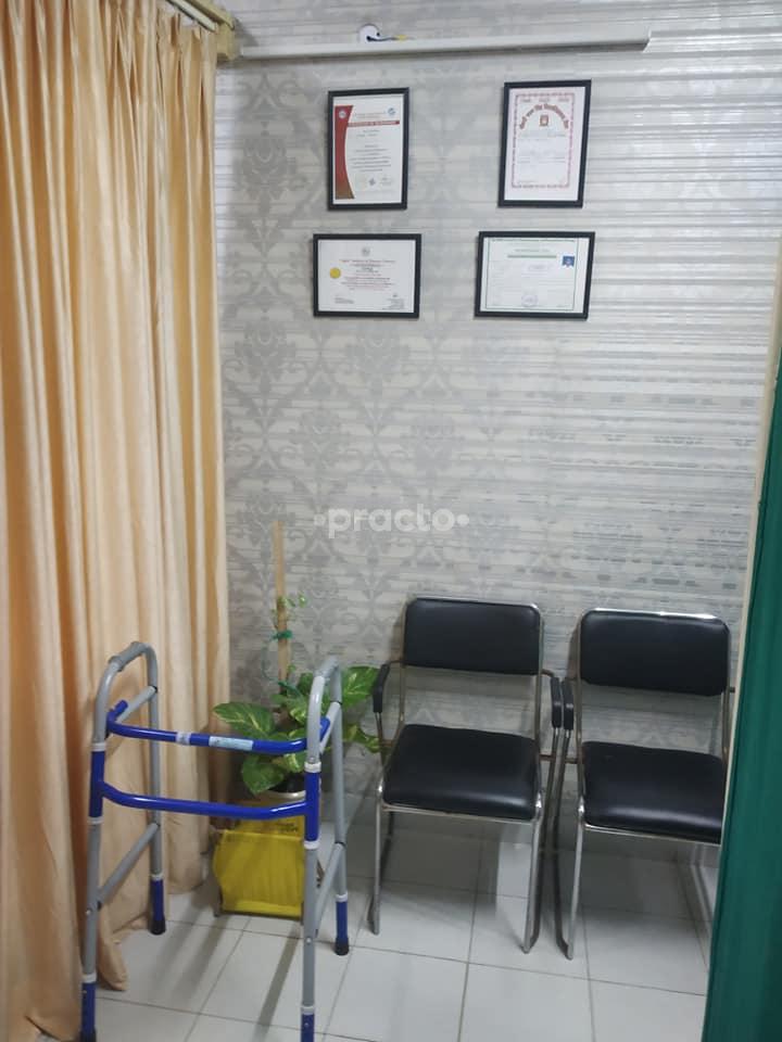 Waiting Area at Samarth Physiotherapy Clinic Sector 128 Noida