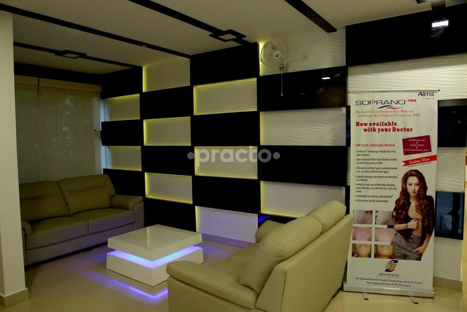 Waiting Area at Skin Health Advanced Dermatology Center Whitefield Bangalore