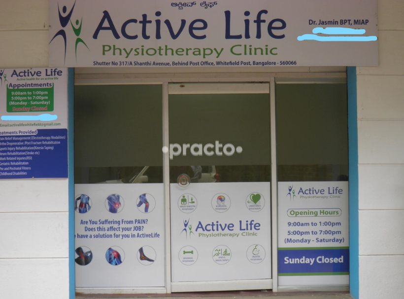 Whitefield Active Life Physiotherapy Clinic Whitefield Bangalore