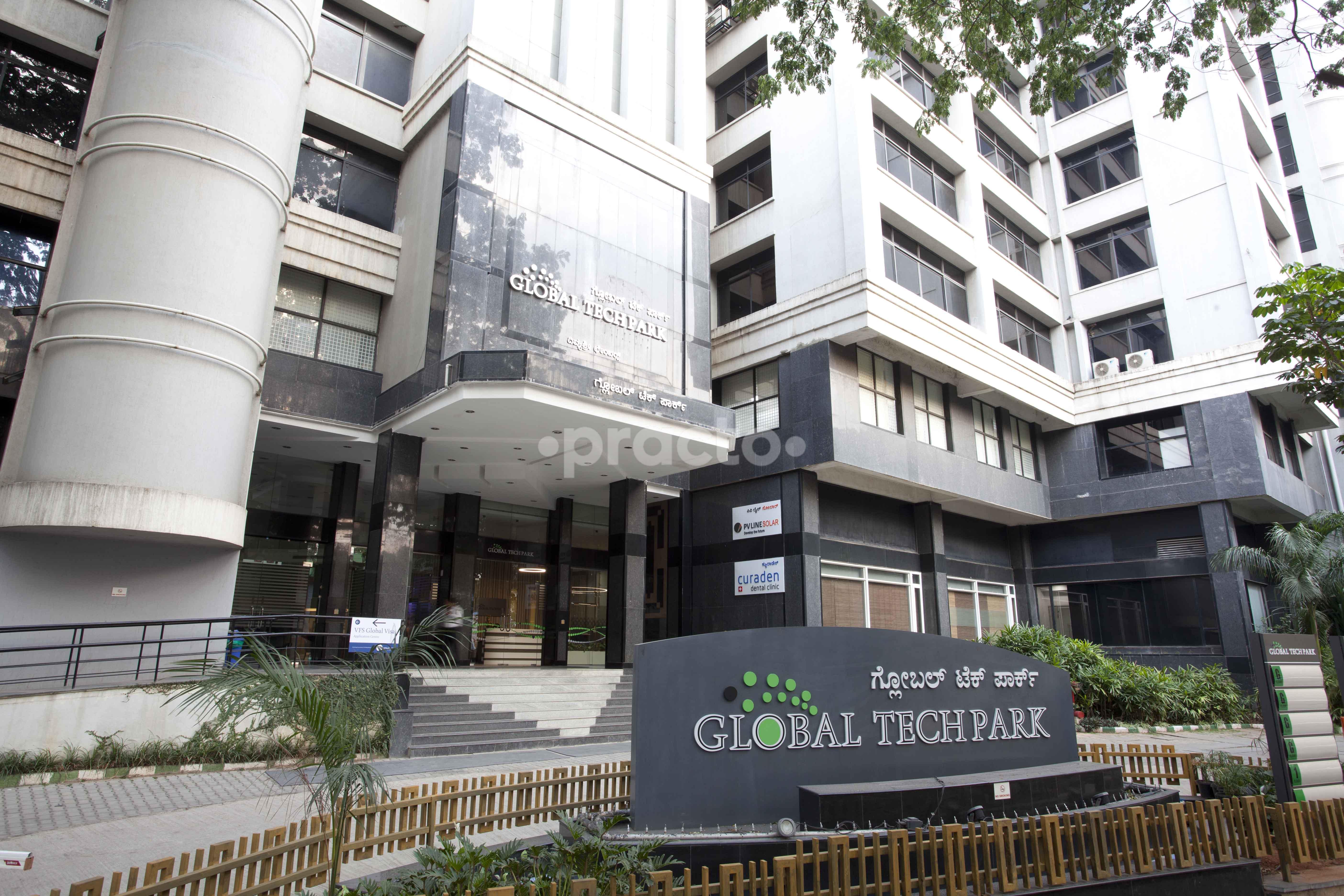 Entrance at Curaden Dental Clinic Langford Road Bangalore