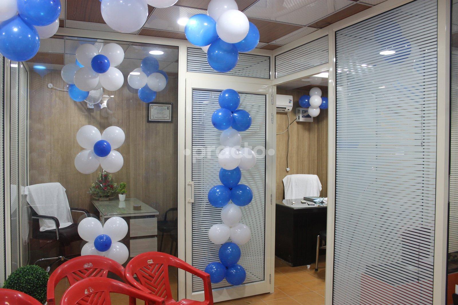 Waiting Area at Ravi Clinic- A Centre of Classical Homeopathy Indira Nagar Lucknow