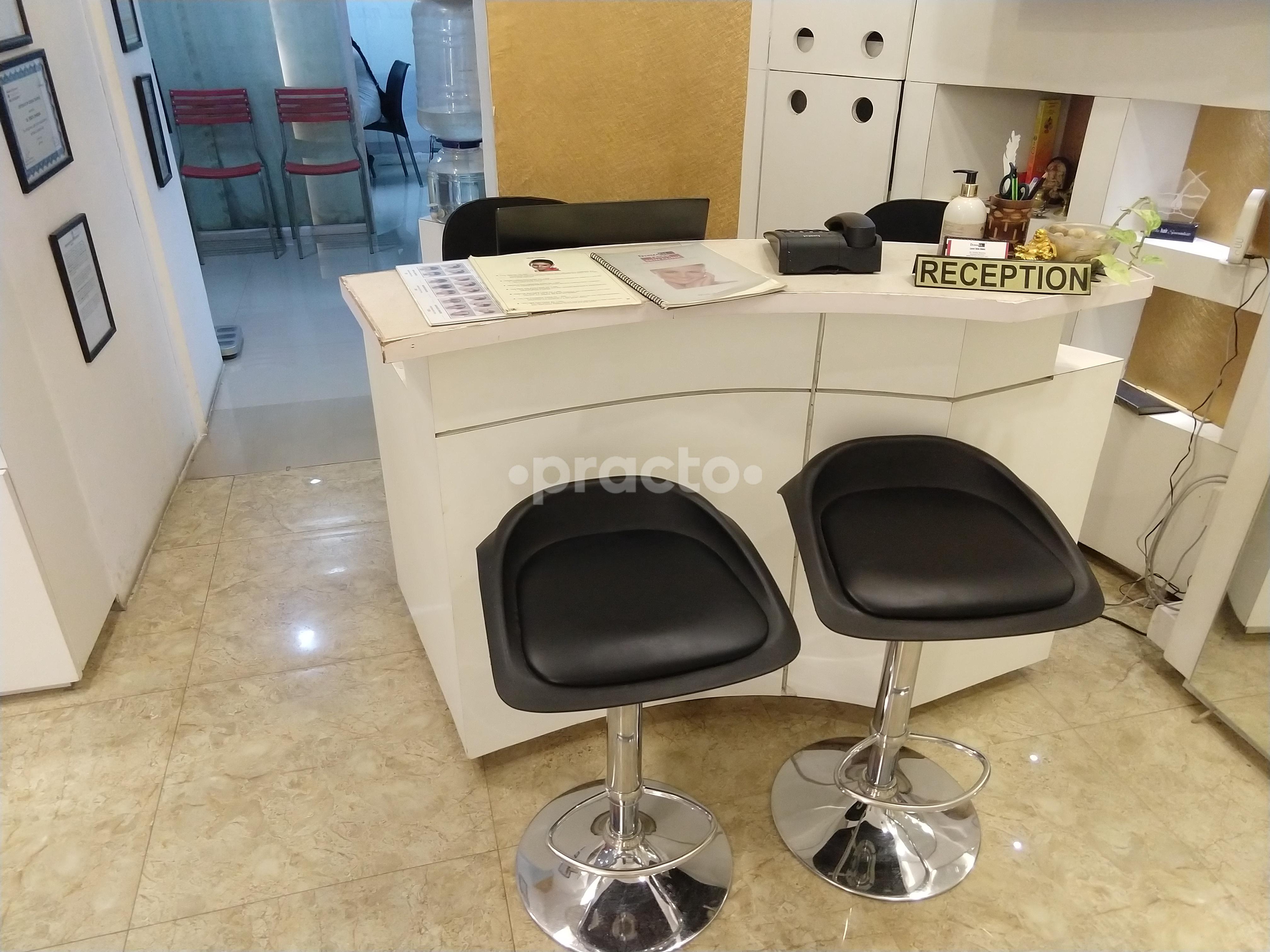 Reception at Dermaglo Laser Skin Clinic Whitefield Bangalore