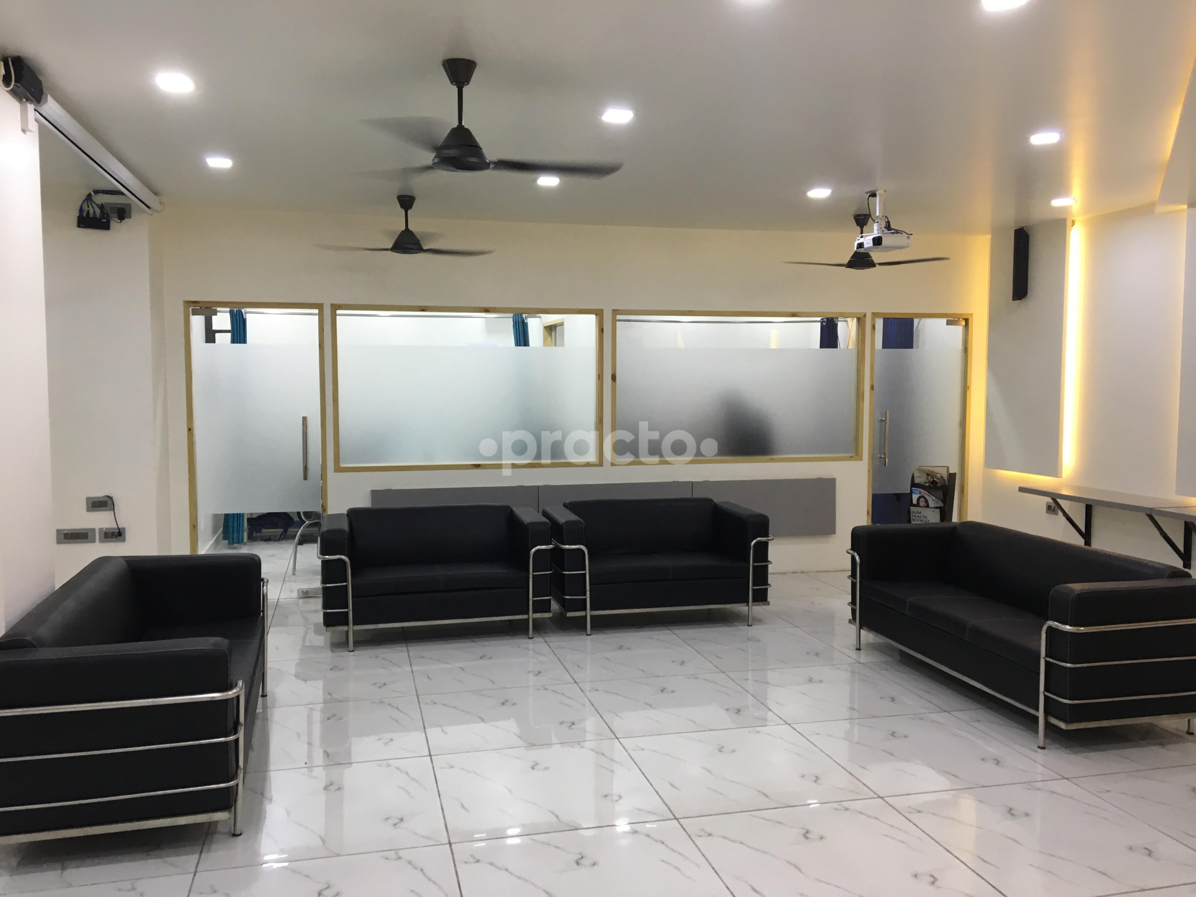 Waiting Area at Wisdom Bites Dental Clinic and Implant Centre Pitampura Delhi