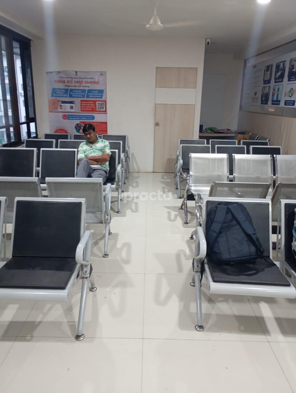 Waiting Area at Dhwani Hospital And Iccu Adajan Dn Surat