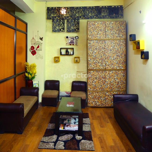 Waiting Area at Arya Skin & Hair Clinic Karol Bagh Delhi