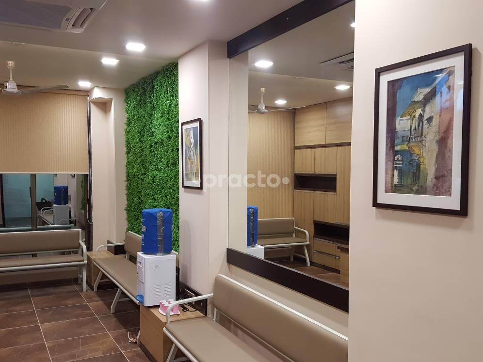 Reception Area at Dr Gadgil's Clinic Naupada Thane