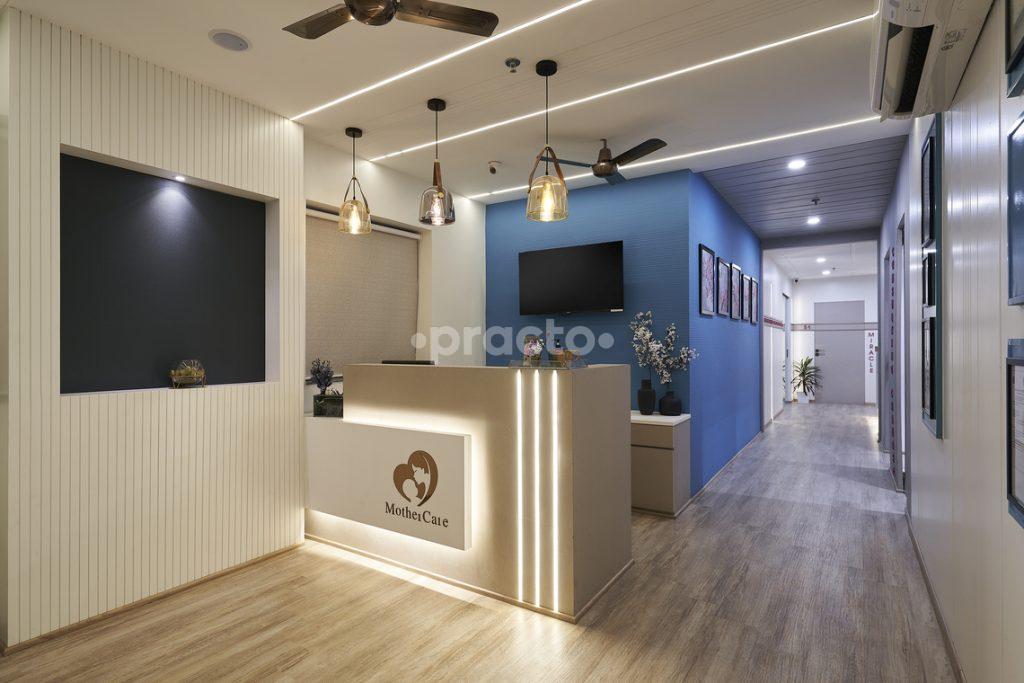 Reception Area at Mother Care Nursing Home Ramdaspeth Nagpur