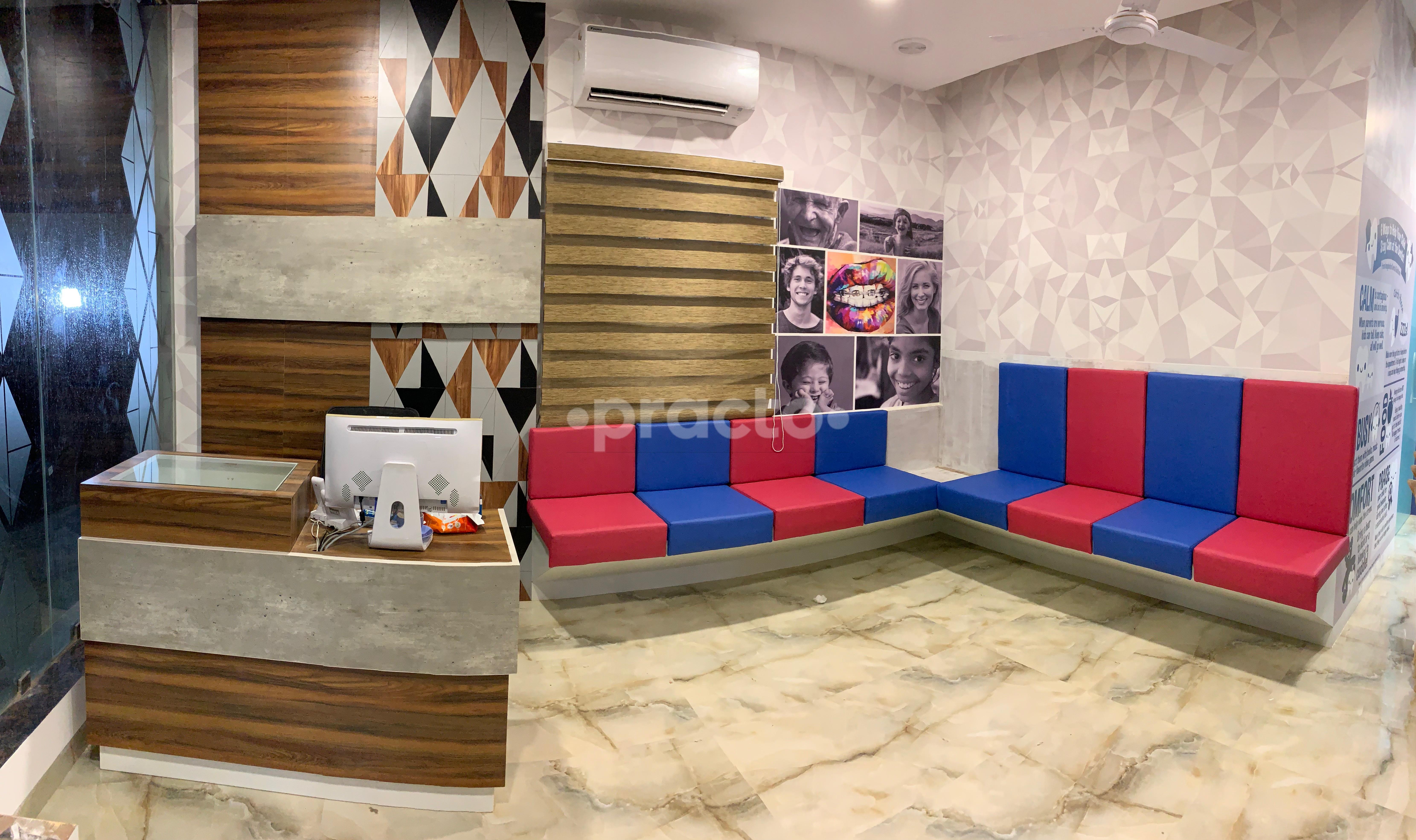 Reception at KB DENTAL CLINIC ORTHODONTIC AND IMPLANT CENTER Anna Nagar Chennai