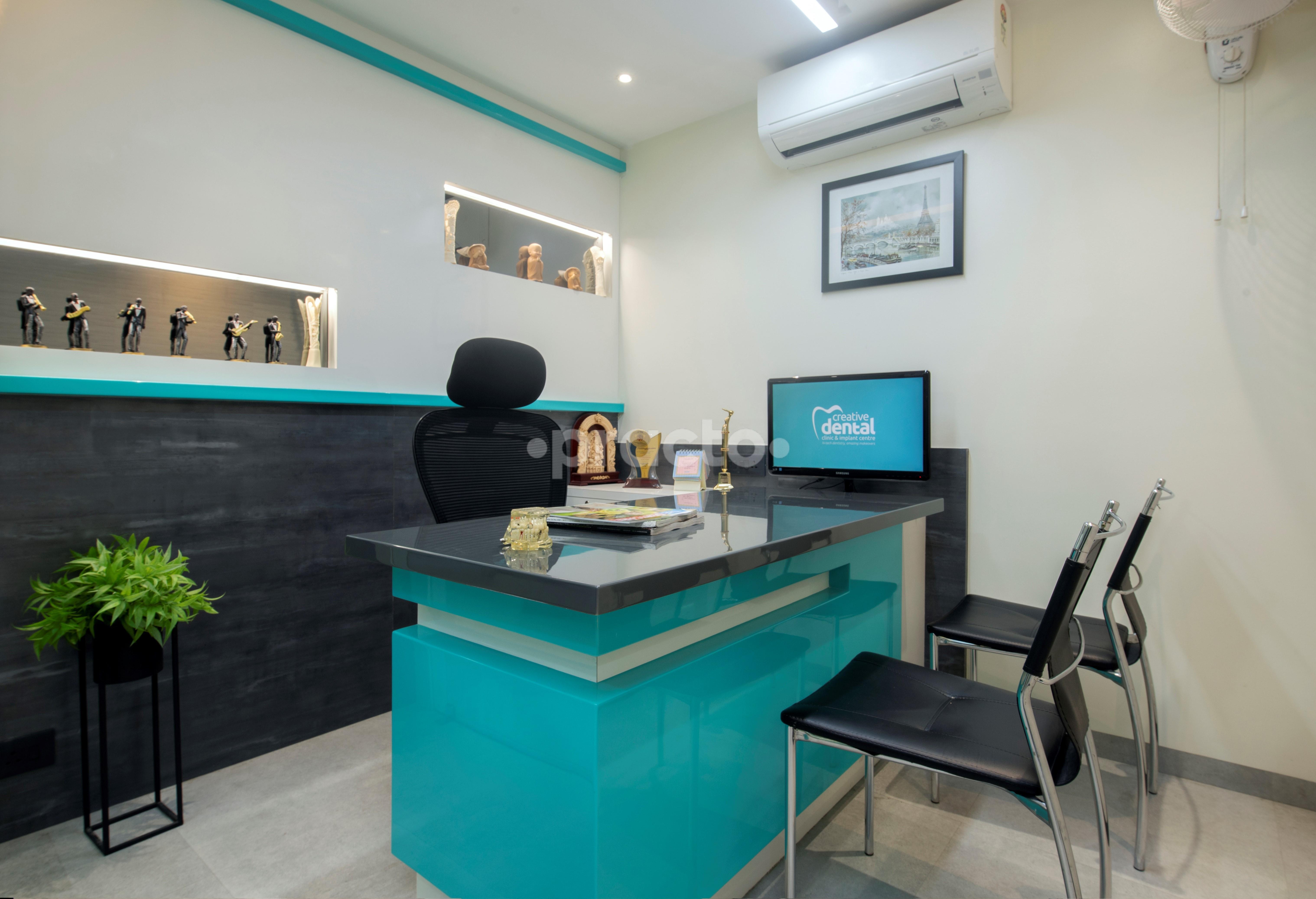Consultation Room at Creative Dental Clinic & Implant Centre Magarpatta City Pune