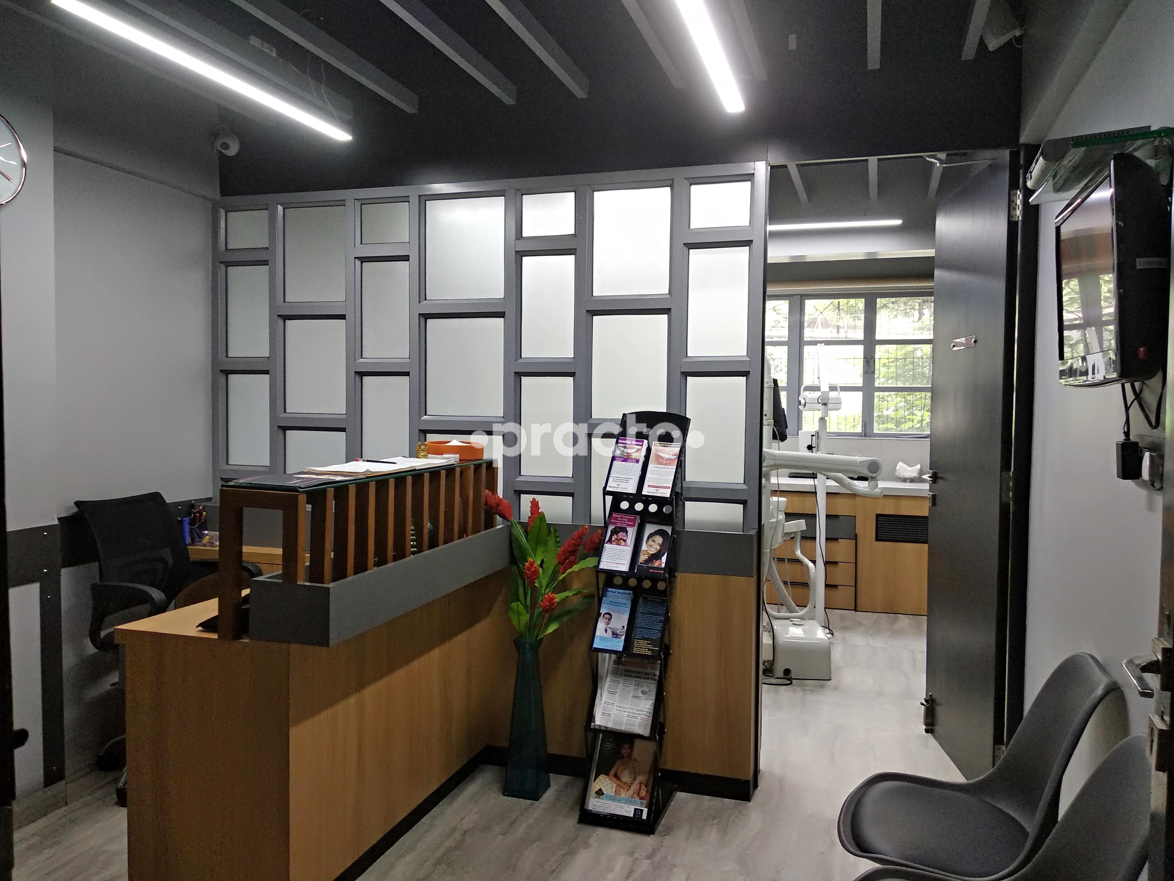 Waiting Area at Signature Smiles Juhu Iskon Vileparle West Mumbai