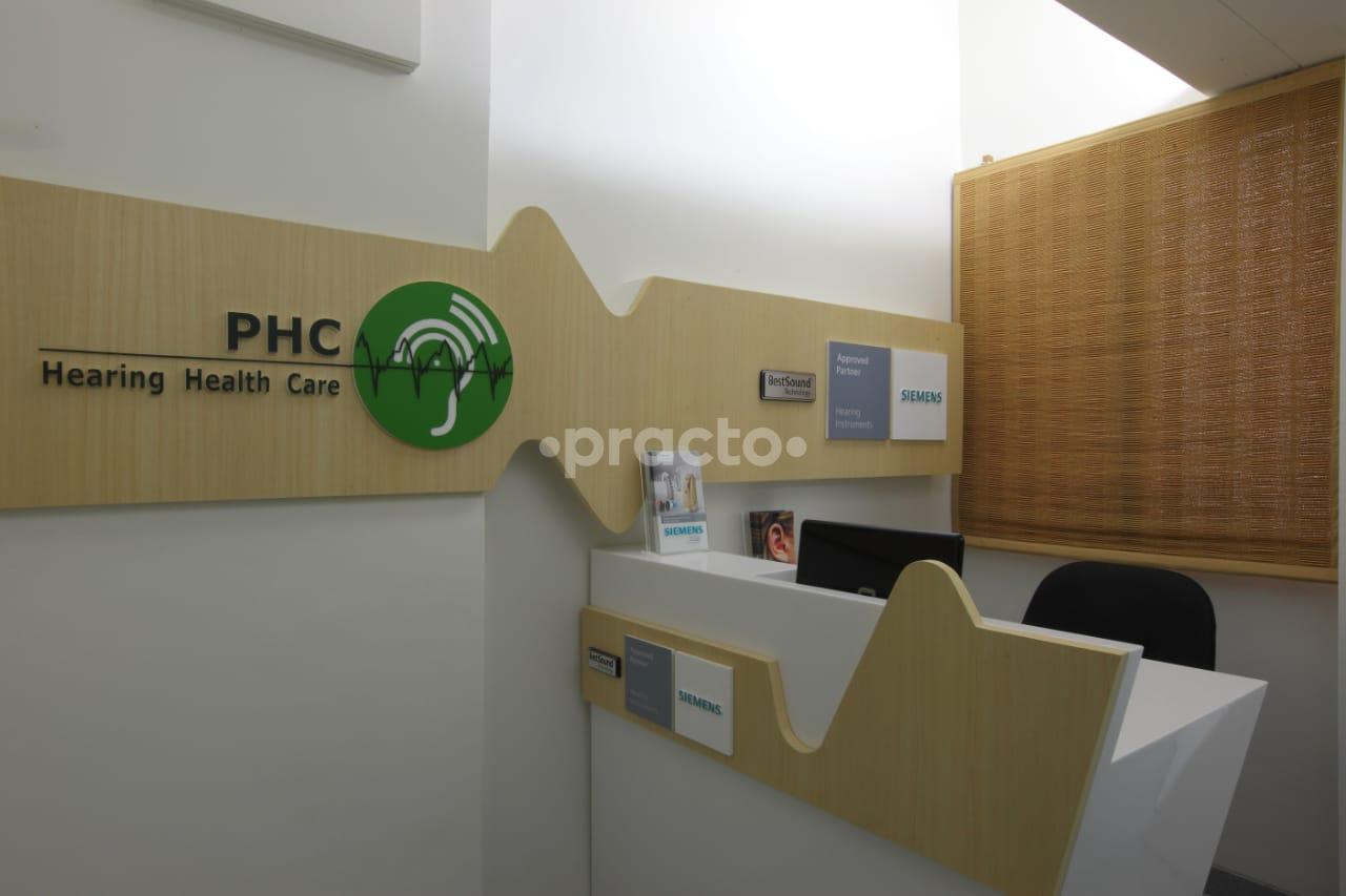 Reception at PHC  Hearing Health Care Ellisbridge Ahmedabad