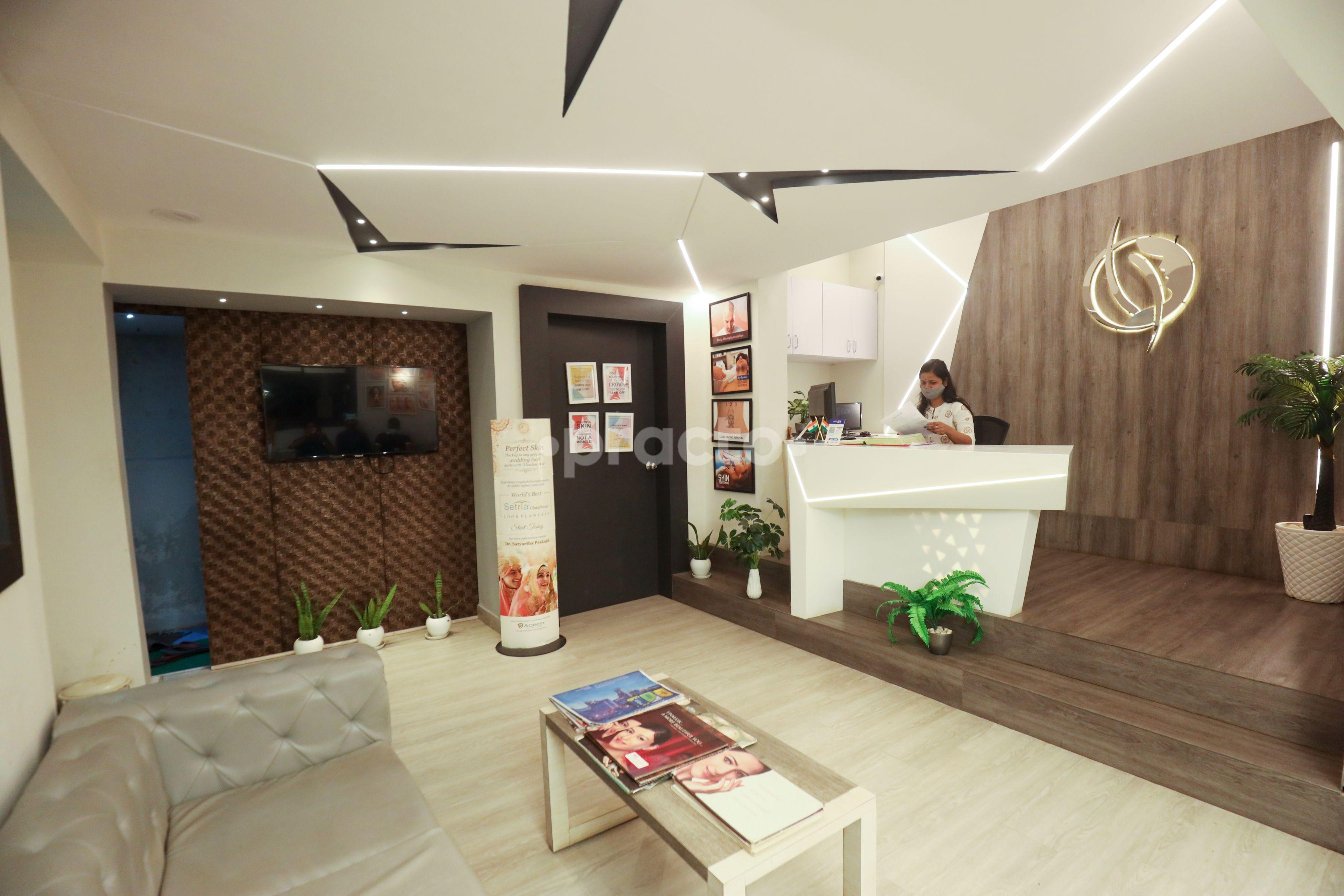 Reception Area at Radiance Clinic I R C Village Bhubaneswar