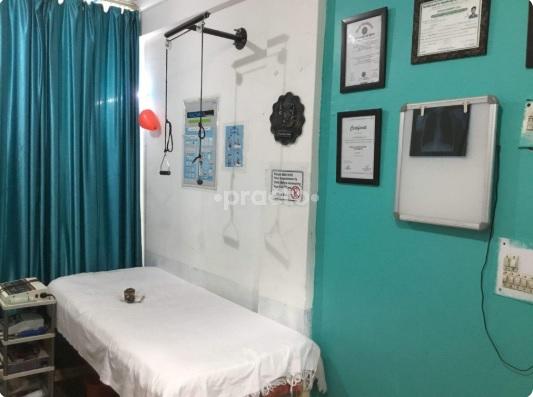 Equipment Area at Axon Physiotherapy Dabrivillage Delhi