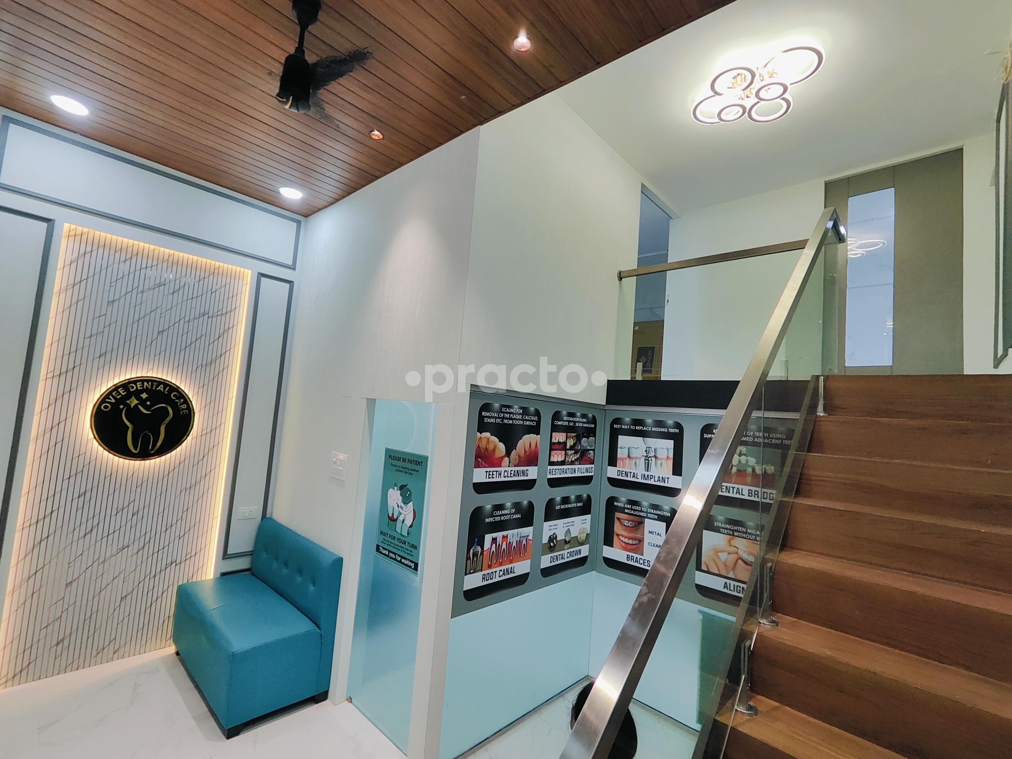 Waiting area at Ovee Dental Care Kharadi Pune