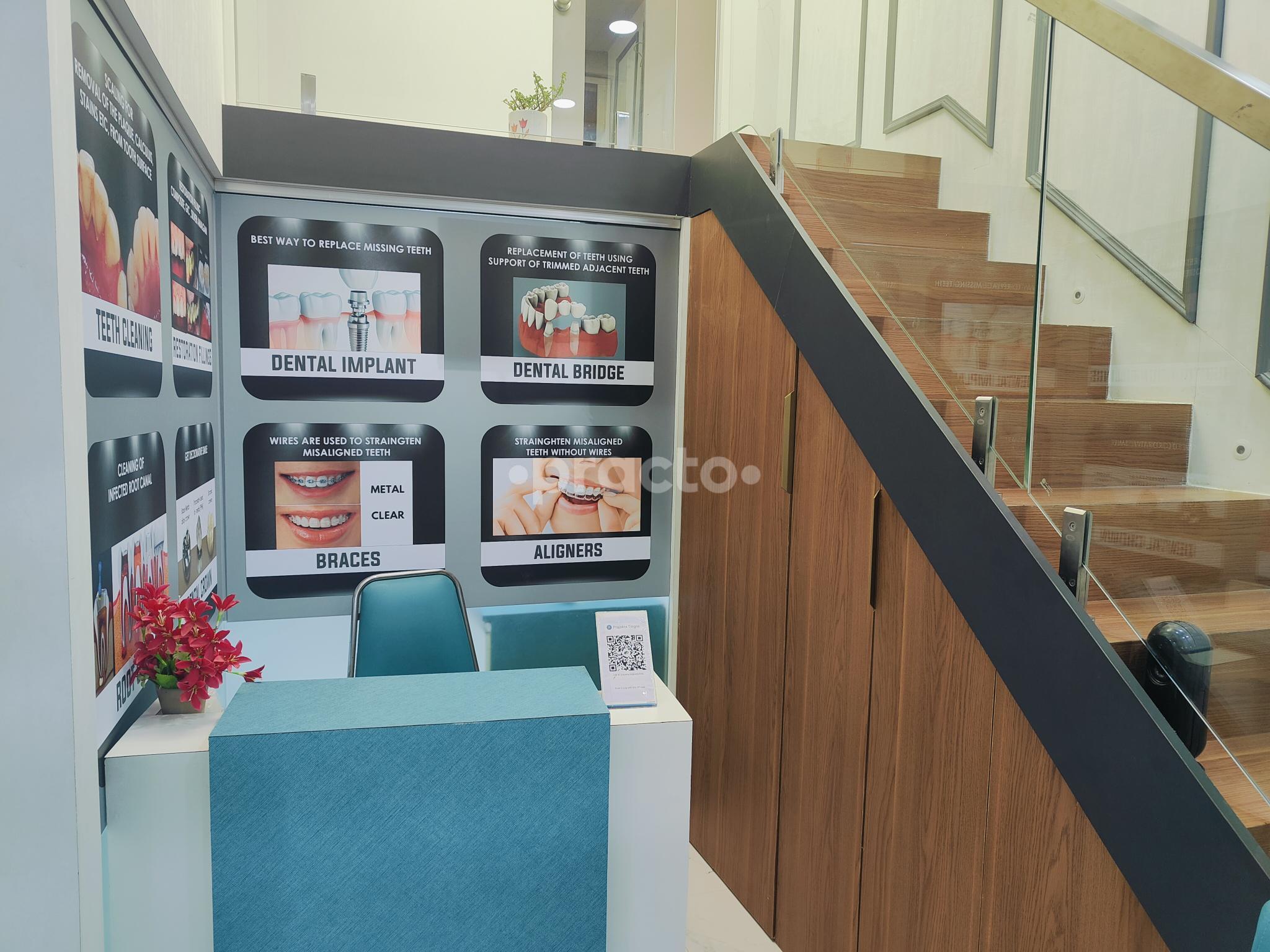 Reception Area at Ovee Dental Care Kharadi Pune