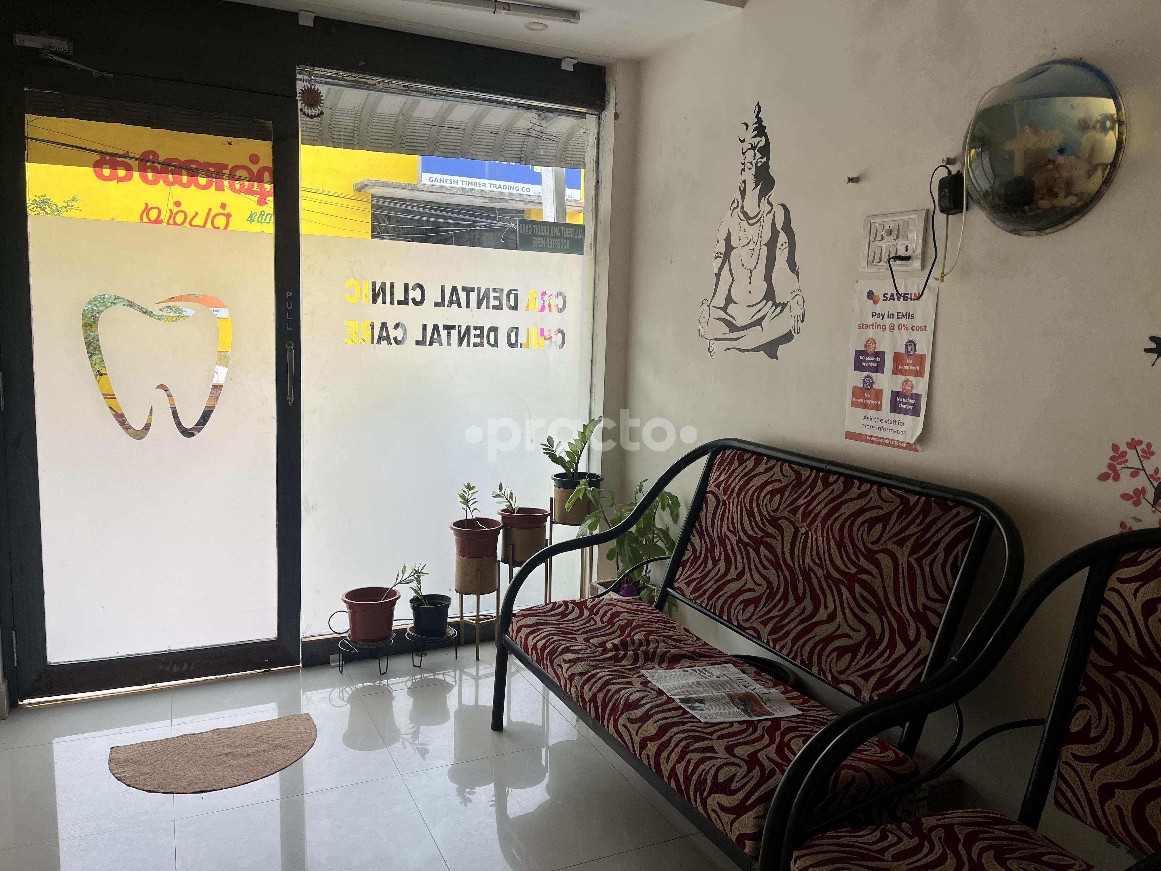 Waiting Area at CRA Dental Clinic Ambattur Chennai