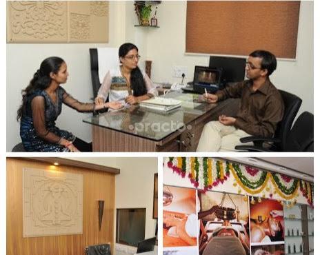 Consultation Room at Dr. Ila's Ayurveda Prahlad Nagar Ahmedabad