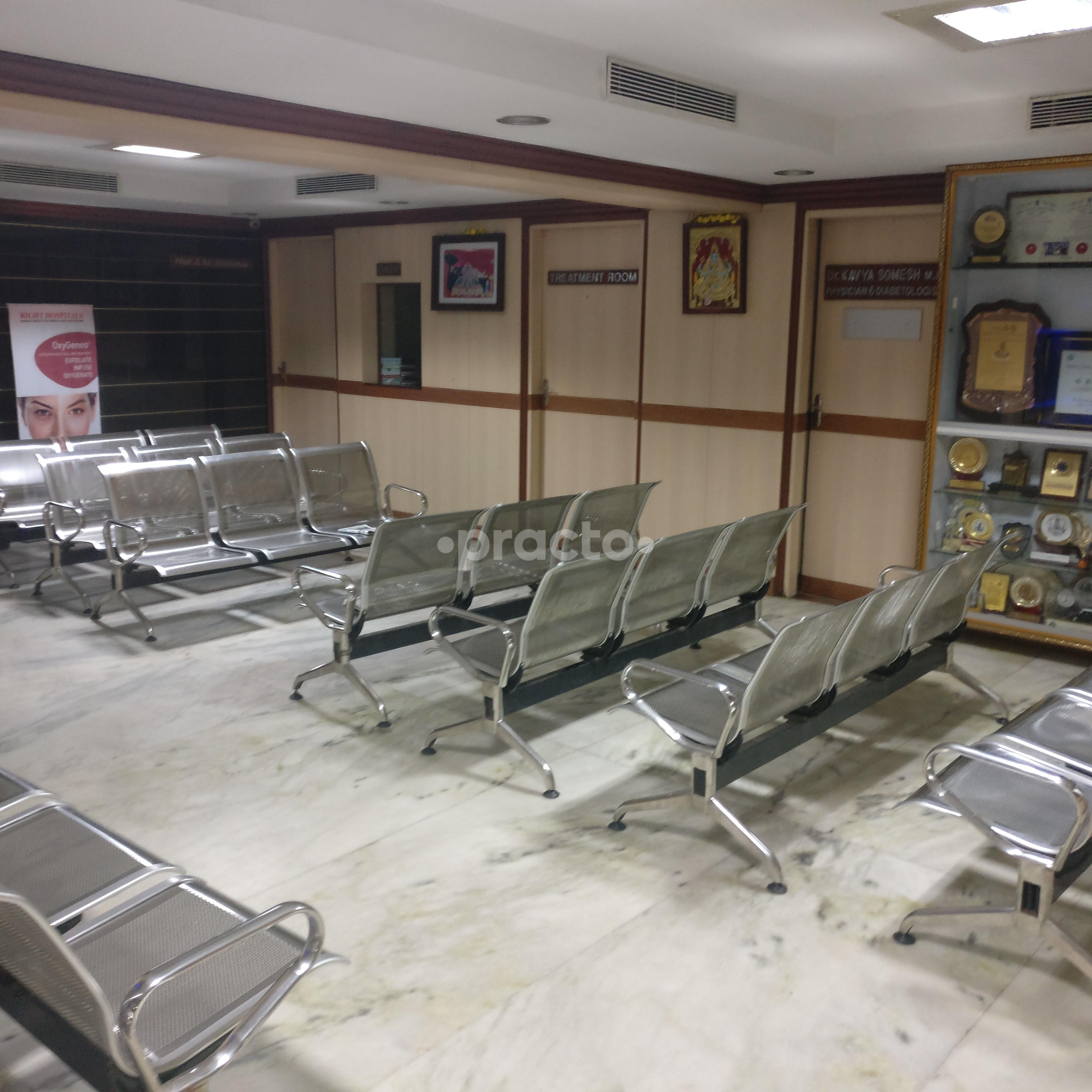 Reception at Right Hospitals Kilpauk Chennai