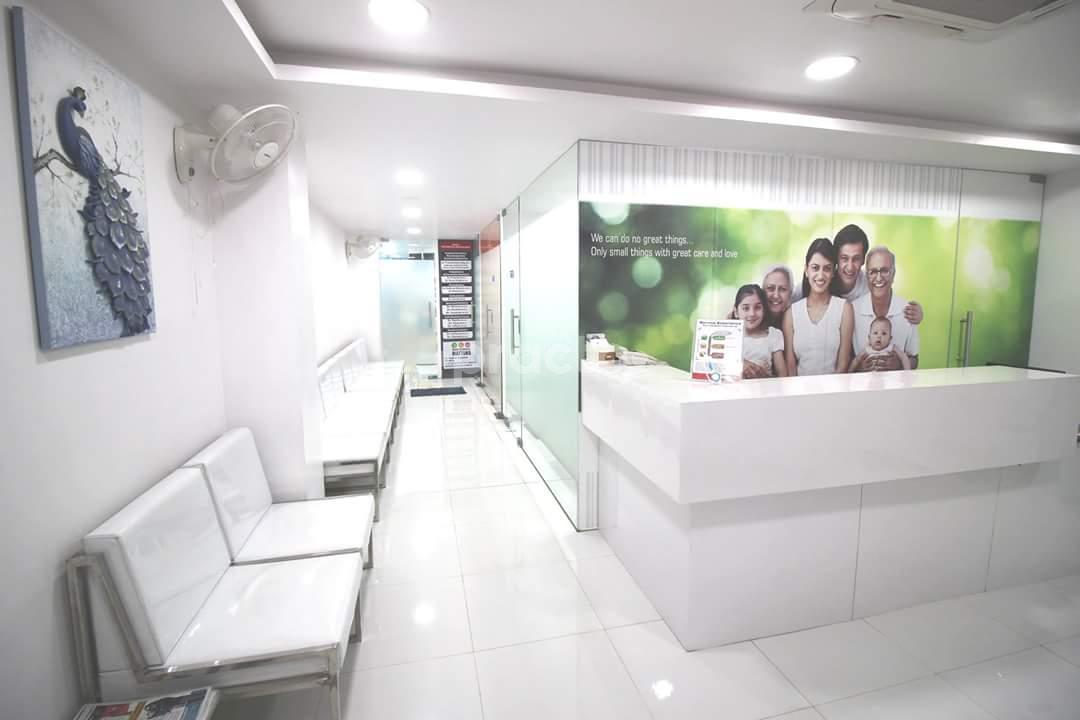 Waiting Area at AJ's Woman & Child Clinic Kondapur Hyderabad