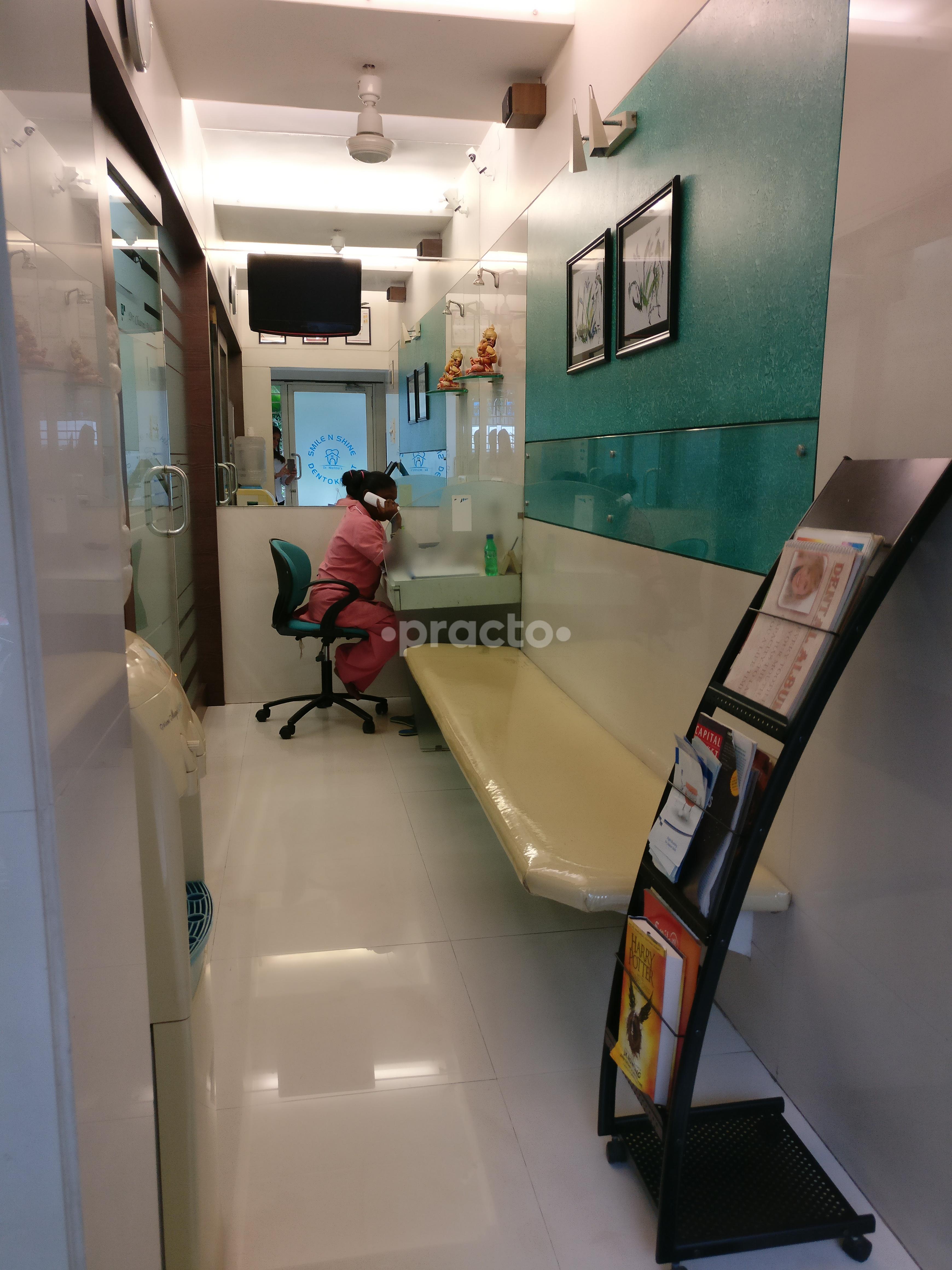Waiting Area at Smile n Shine Advanced Dental Clinic Kandivali West Mumbai
