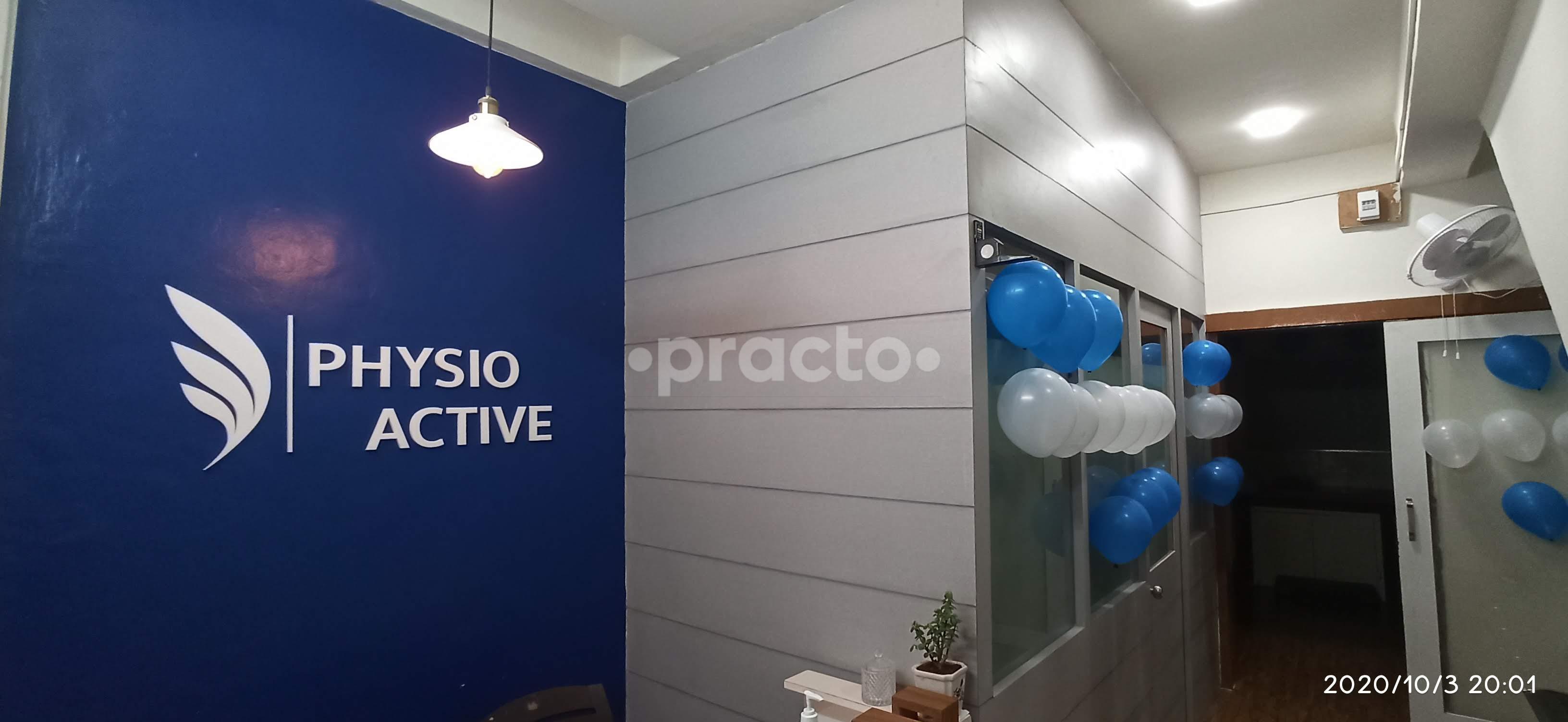 Reception Area at Physio Active Speciality Physiotherapy Clinic Viman Nagar Pune