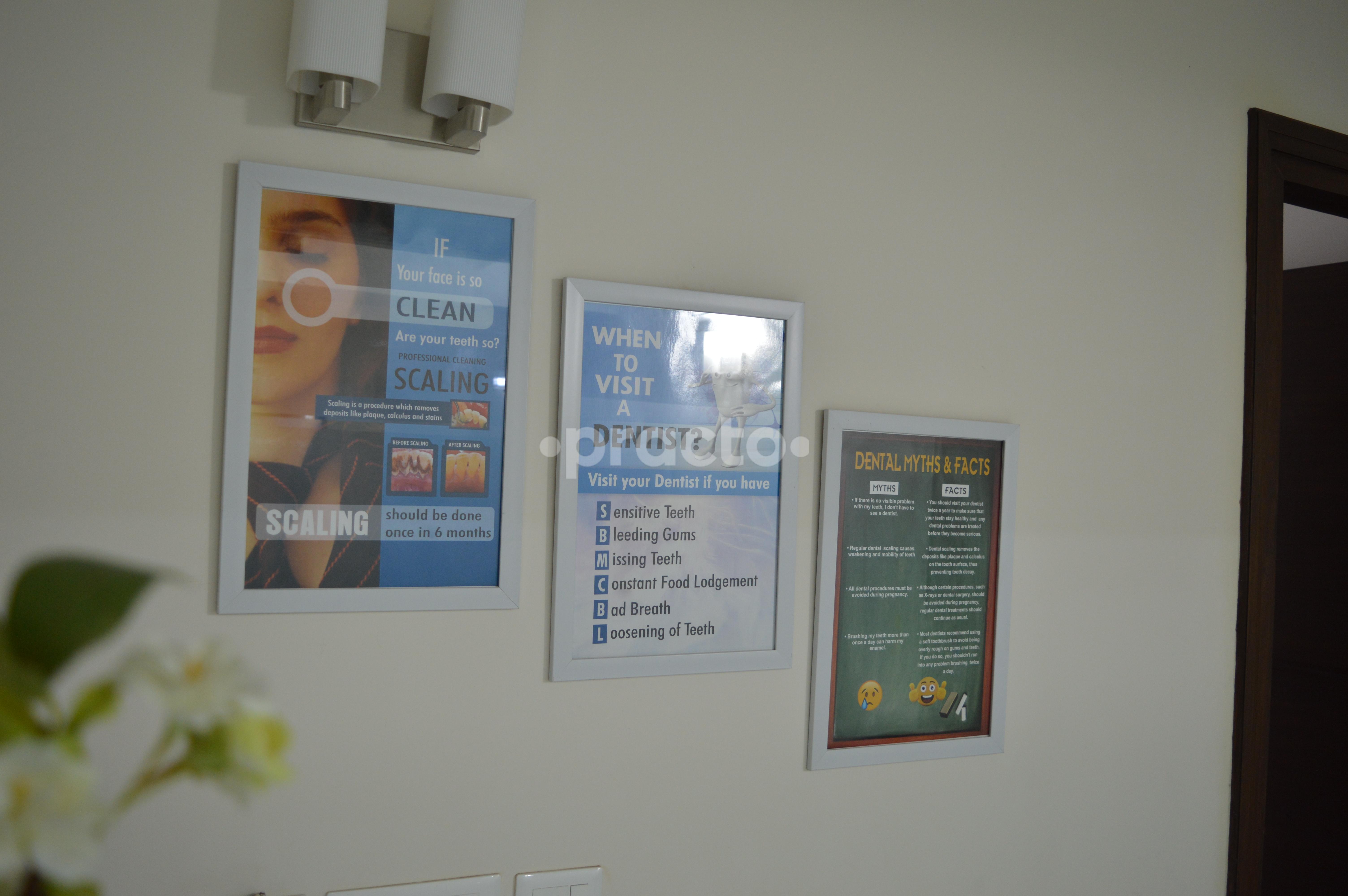 Waiting Area at Dental Harbour DLF Phase III Gurgaon