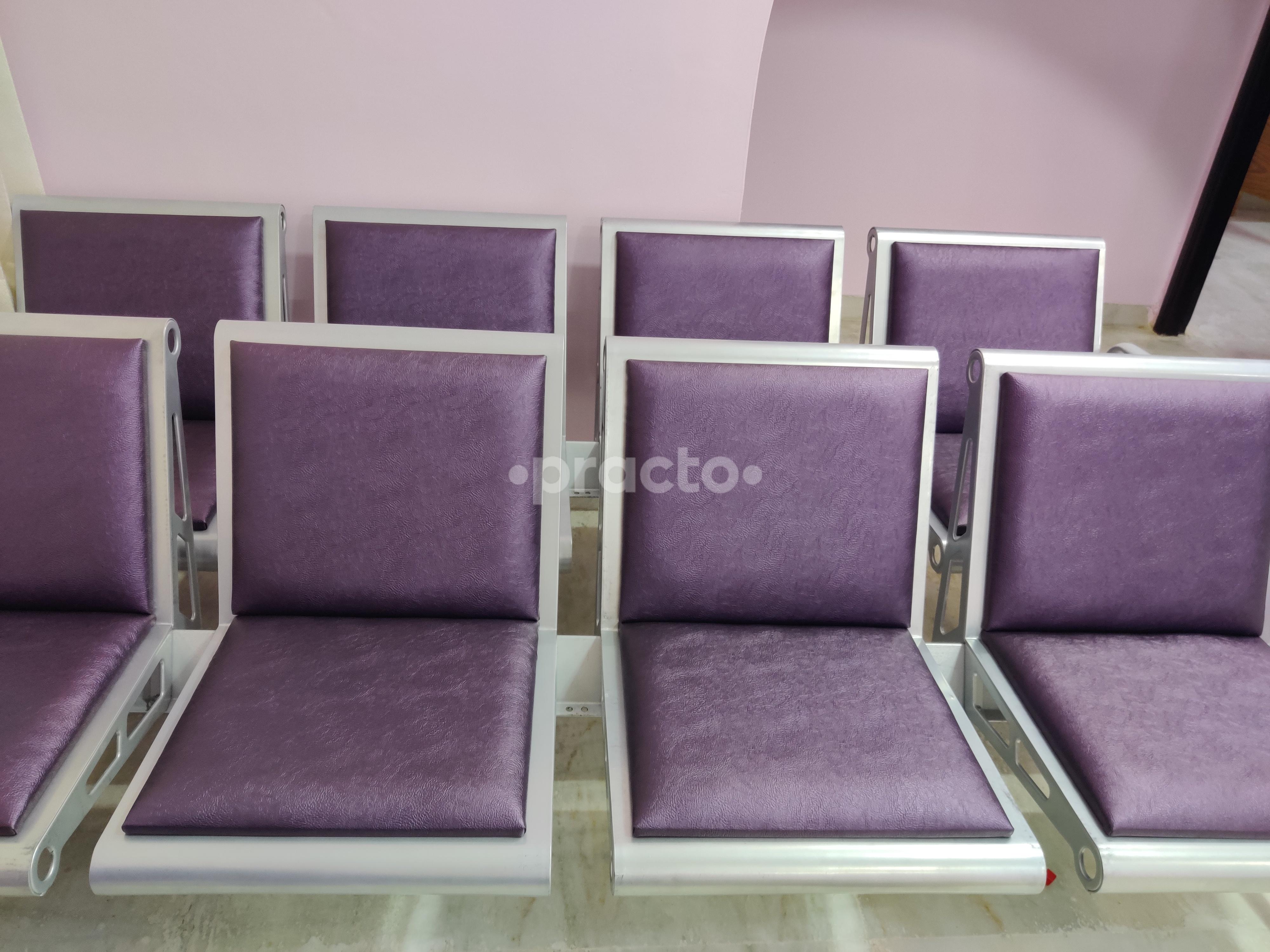 Waiting Area at A G Cosmic Clinic R.S. Puram Coimbatore
