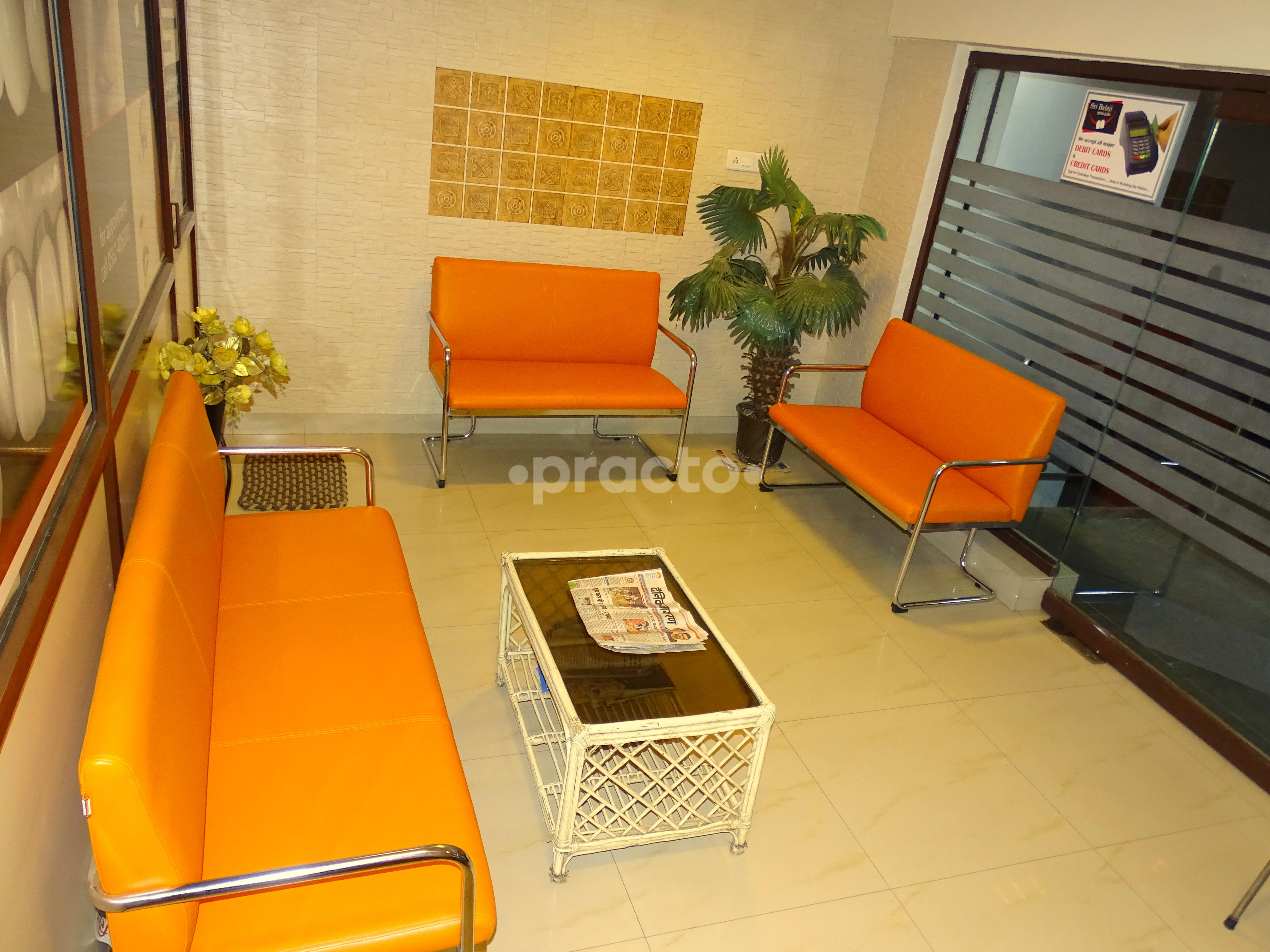 Waiting Area at Sri Balaji Dental Clinic Delhi Gate Agra