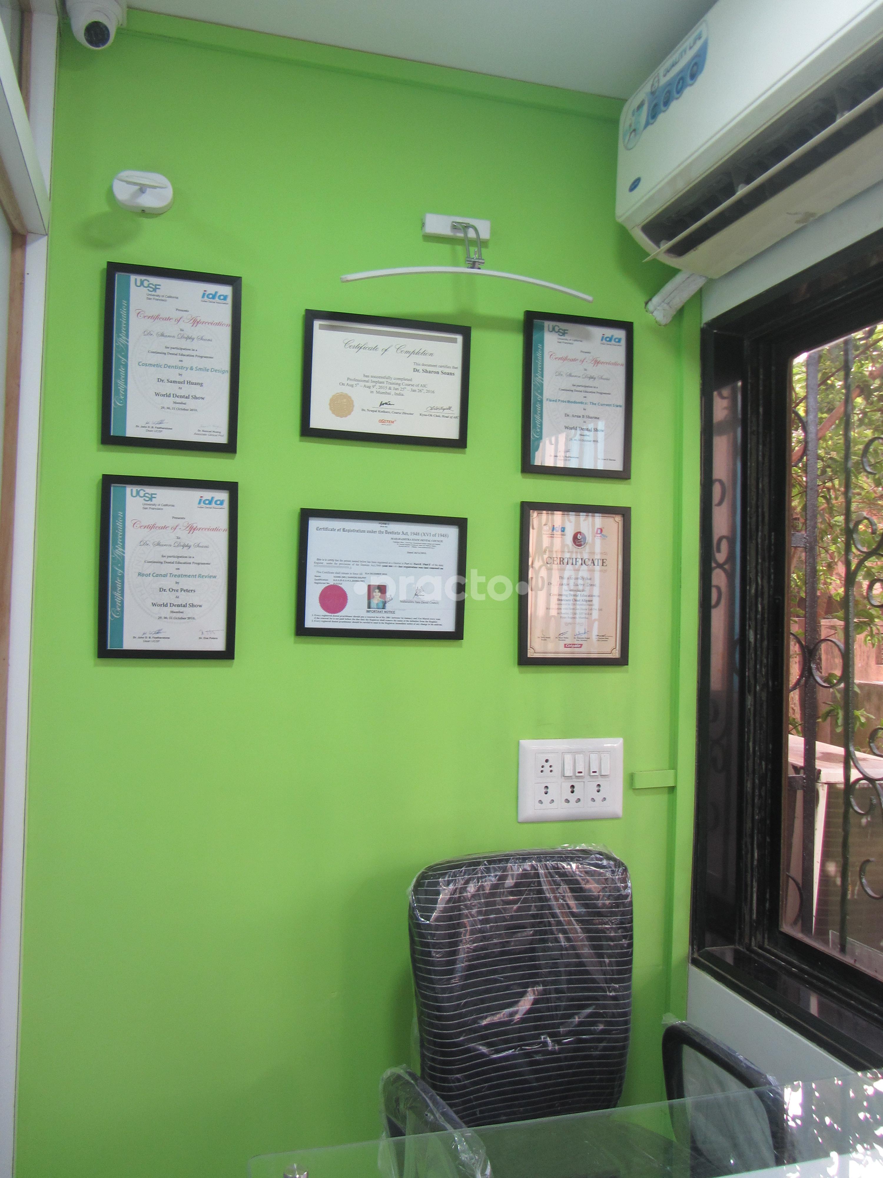 Reception at Smile Style Dental Clinic Andheri East Mumbai