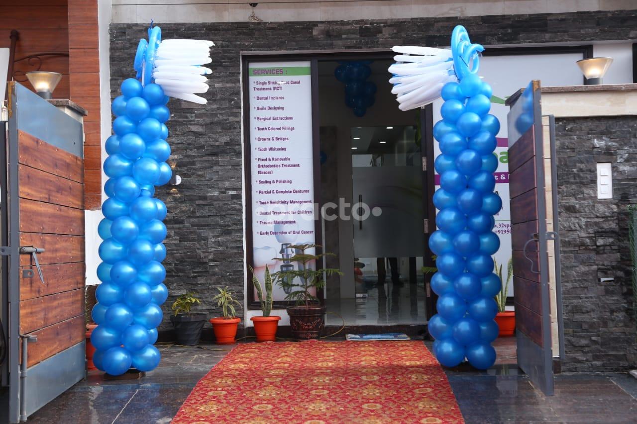 Outside Area at 32 Sparklets Dental Implant & Root Canal Center Sector- 79 Mohali