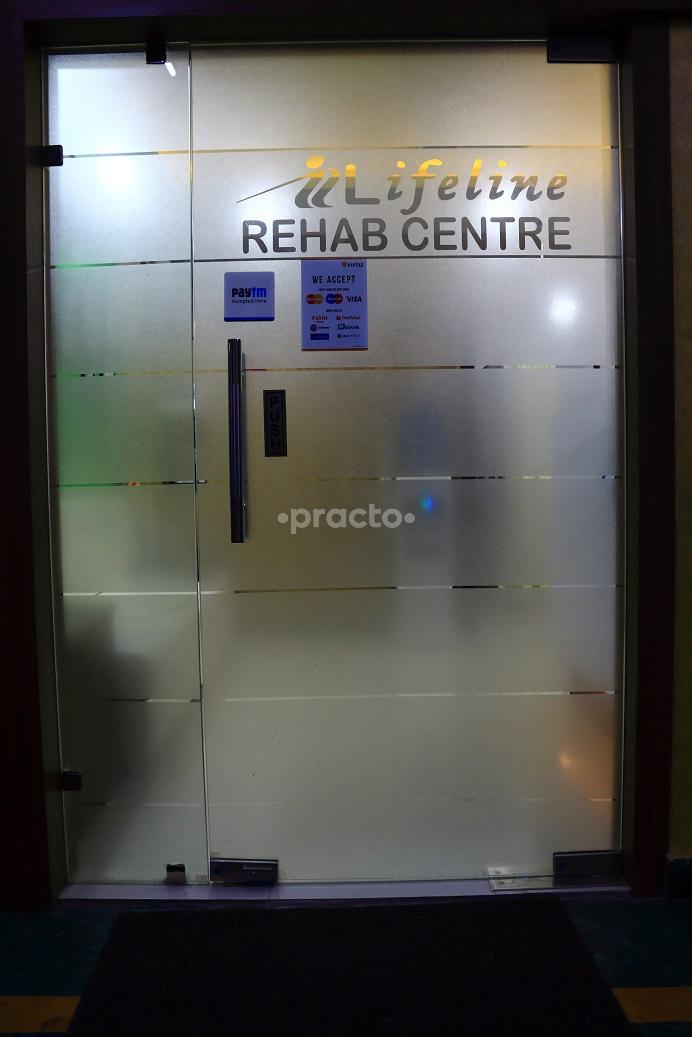 Entrance at Lifeline Rehab Centre Alpha-I Commercial Belt Greater Noida