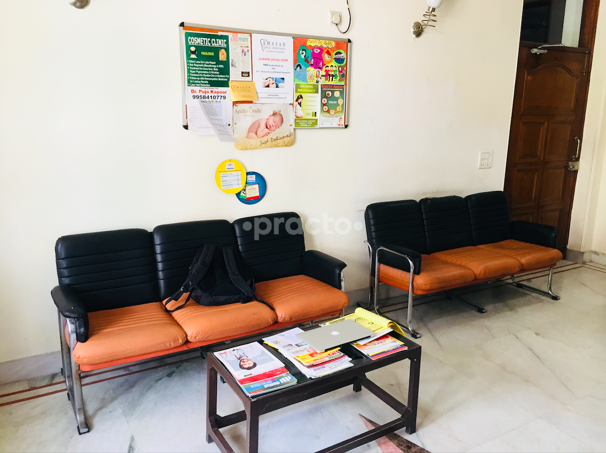 Waiting Area at Life Care Clinic Greater Kailash Part 2 Delhi