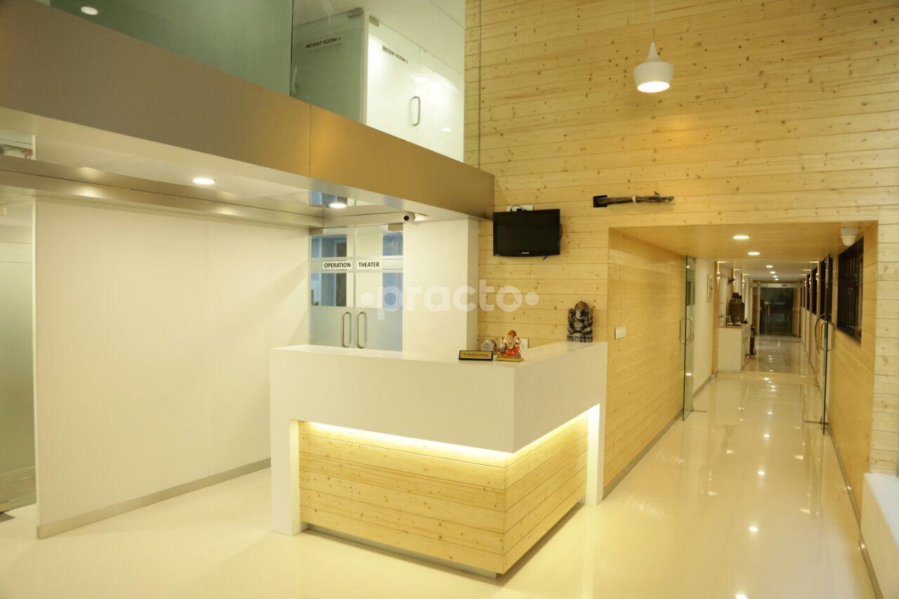 Reception Area at Shivam Retina Clinic and Eye Hospital Majura Gate Surat