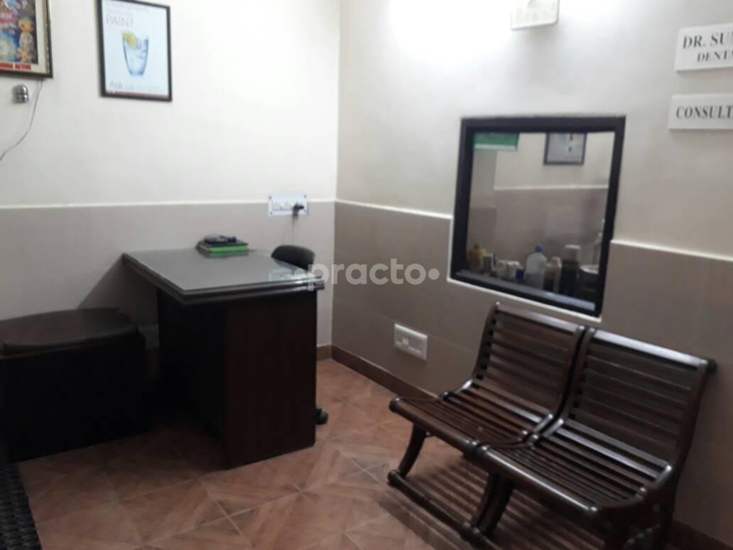 Reception at Globus Health Clinic Sector-29 Faridabad