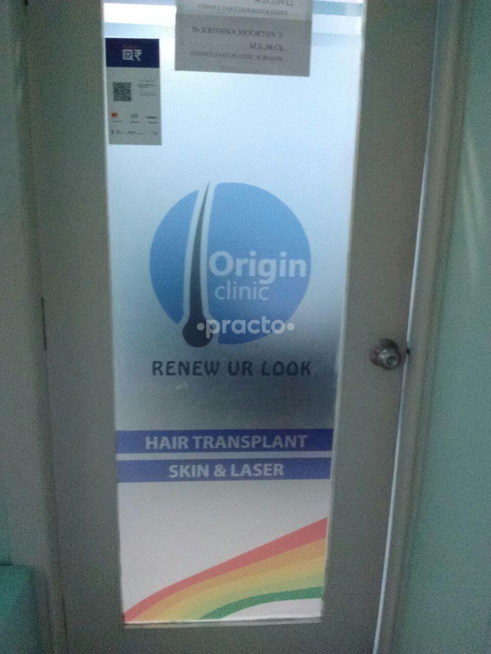 Entrance at Origin Clinic Jubilee Hills Hyderabad