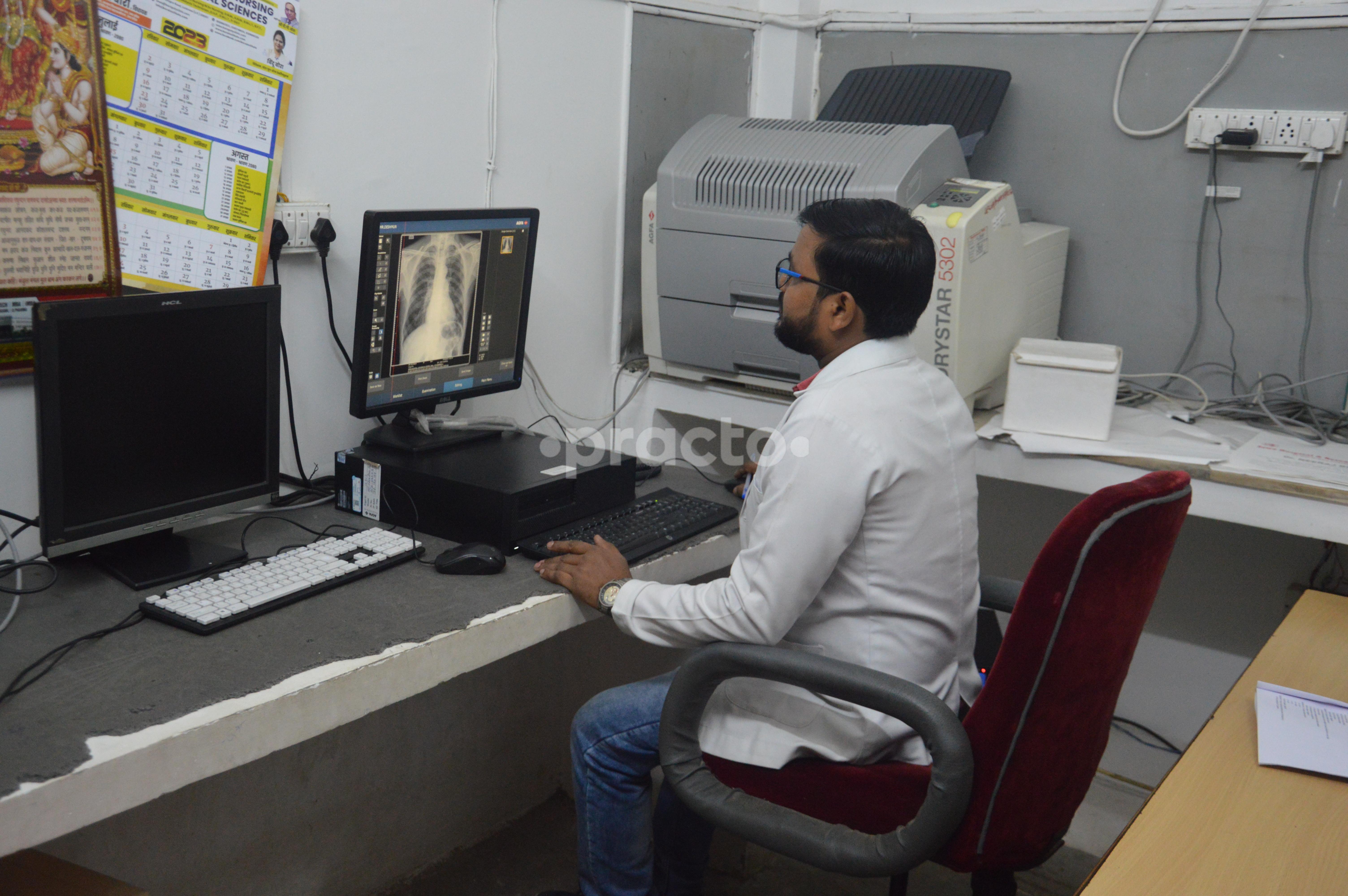 Sample Collection Area at Sewa Hospital & Research Centre Kamlabad Badauli Lucknow