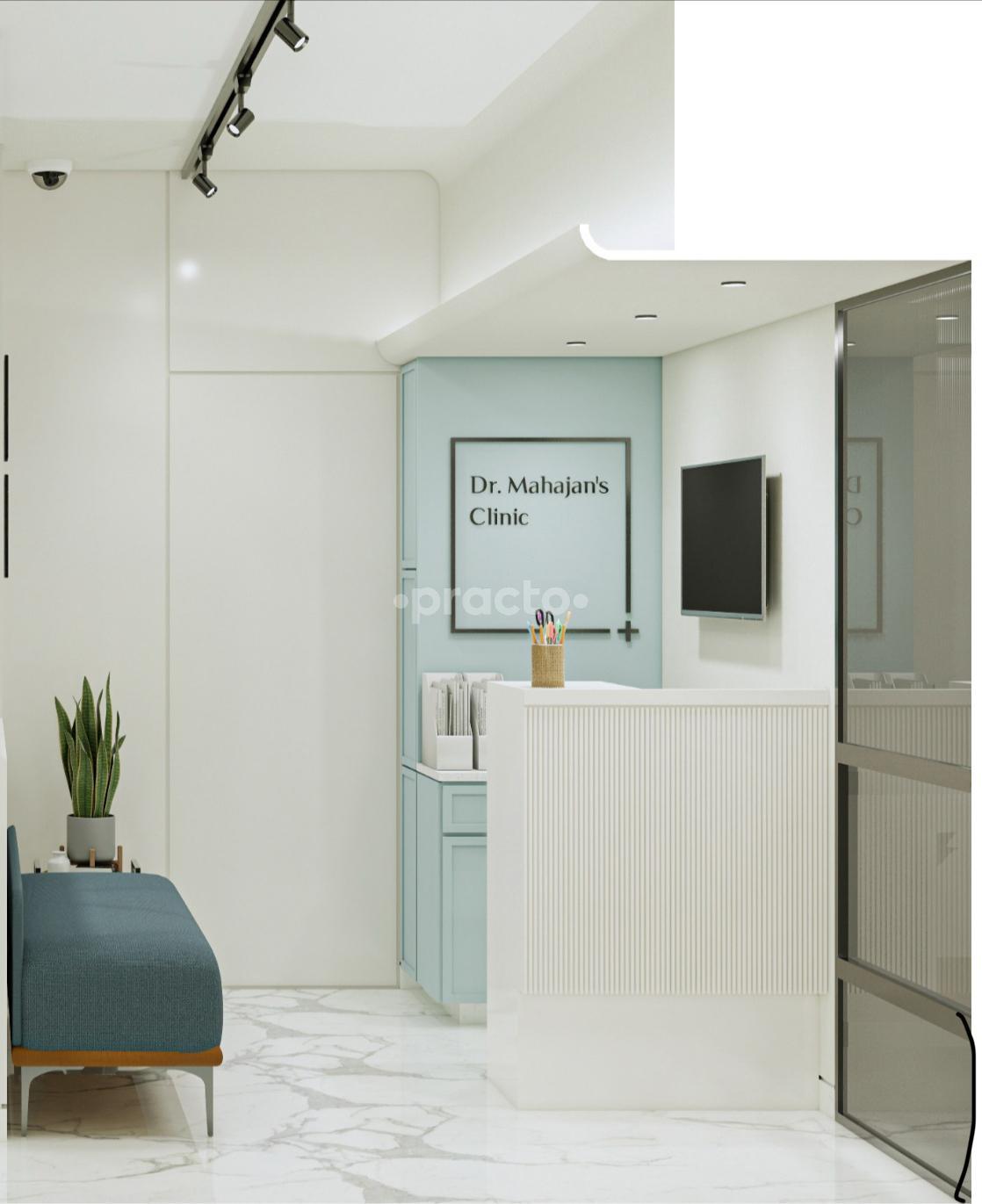 Reception Area at Dr Mahajan's Clinic Bandra East Mumbai