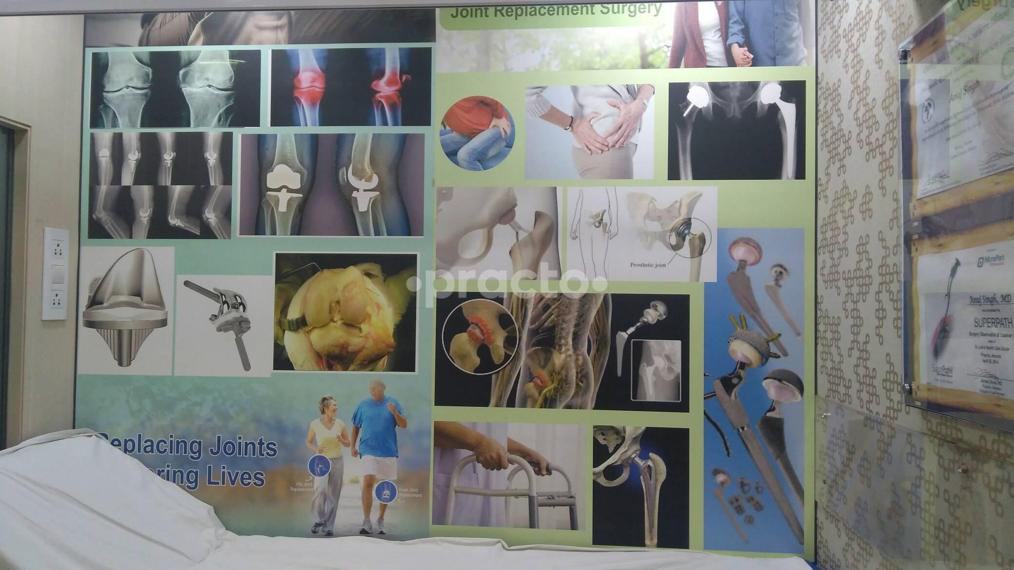 OPD/Ward at Dr. Anuj Singh's Hip and Knee Replacememt Centre Malad West Mumbai