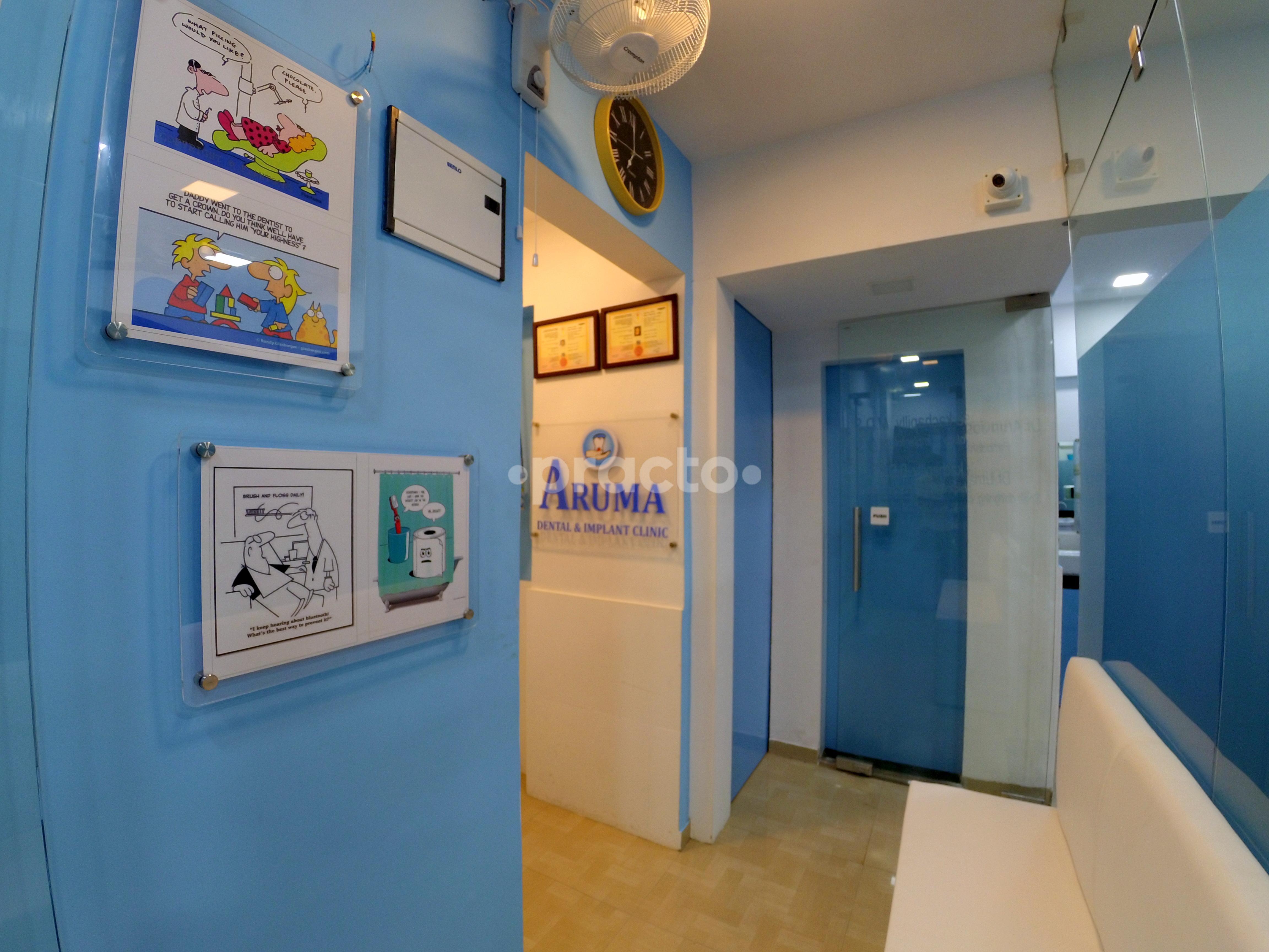 Waiting Area at Aruma Dental and Implant Clinic Thane West Thane
