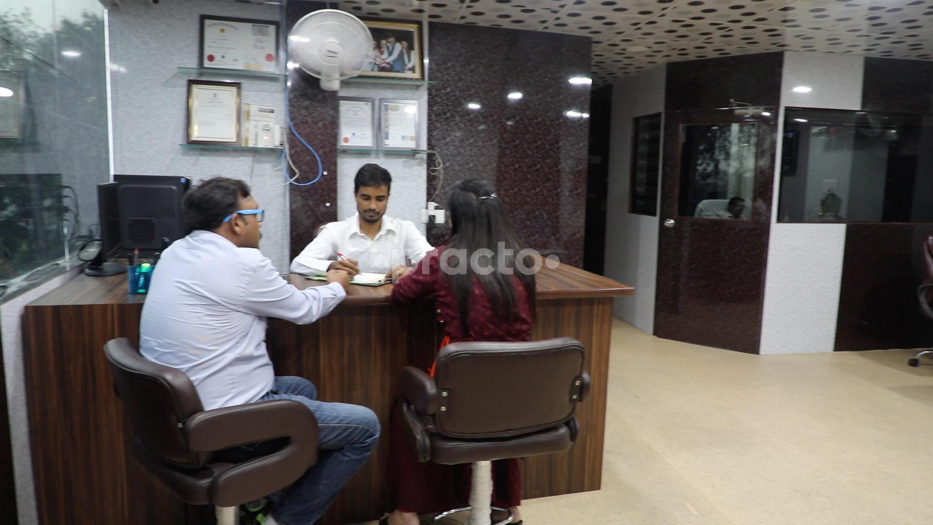 Reception at Oorja Ayurvedic Clinic Pvt.Ltd Rajouri Garden Delhi