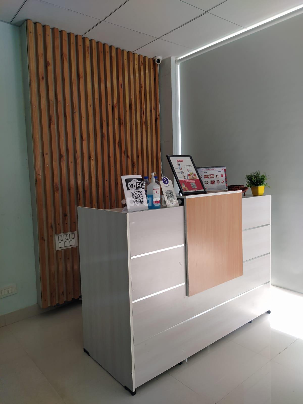 Reception Area at Dr Varsha's Dental Tolichowki Hyderabad