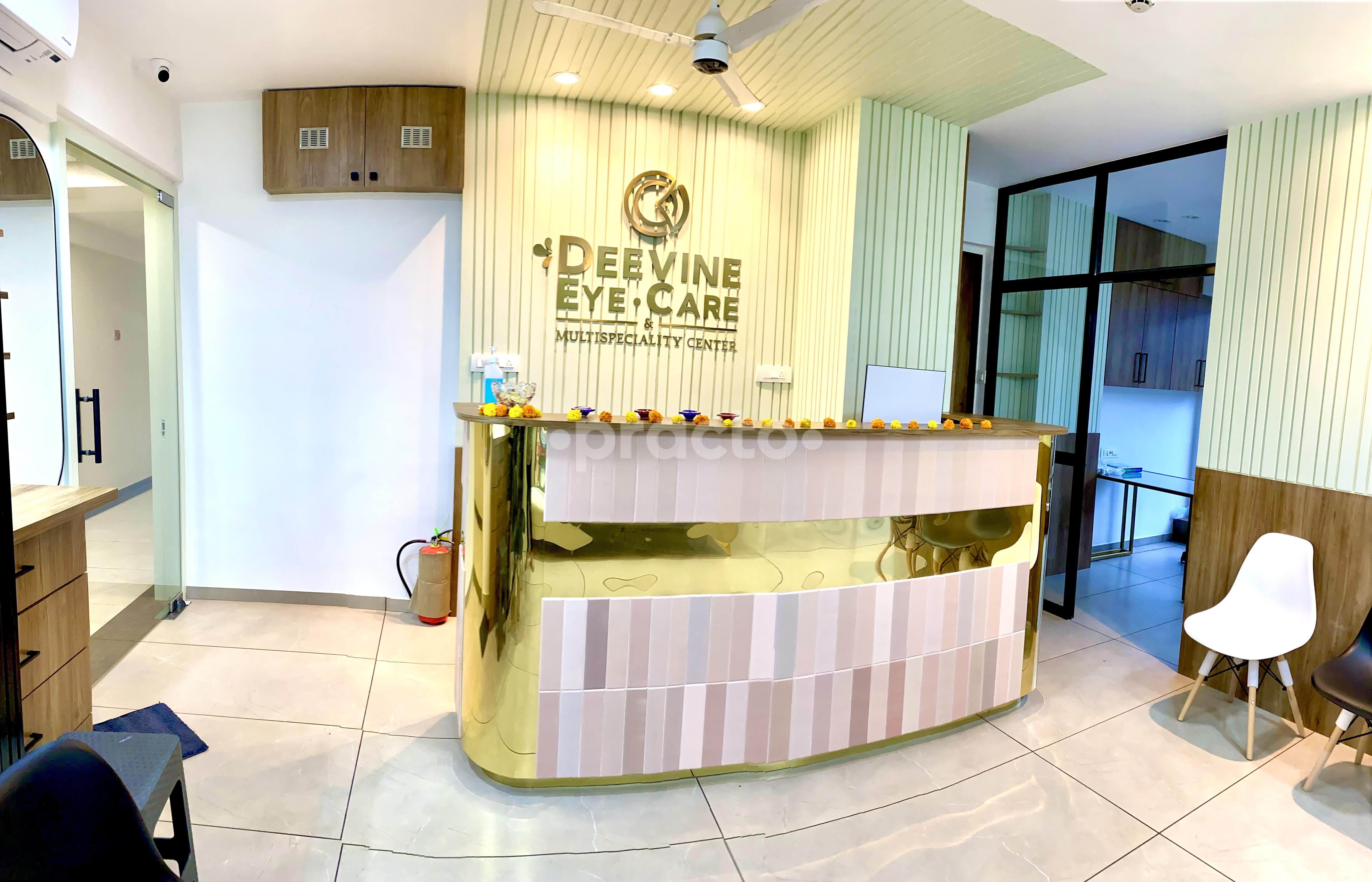 Reception Area at Deevine Eye Care & Multispeciality Centre Ghatkopar East Mumbai