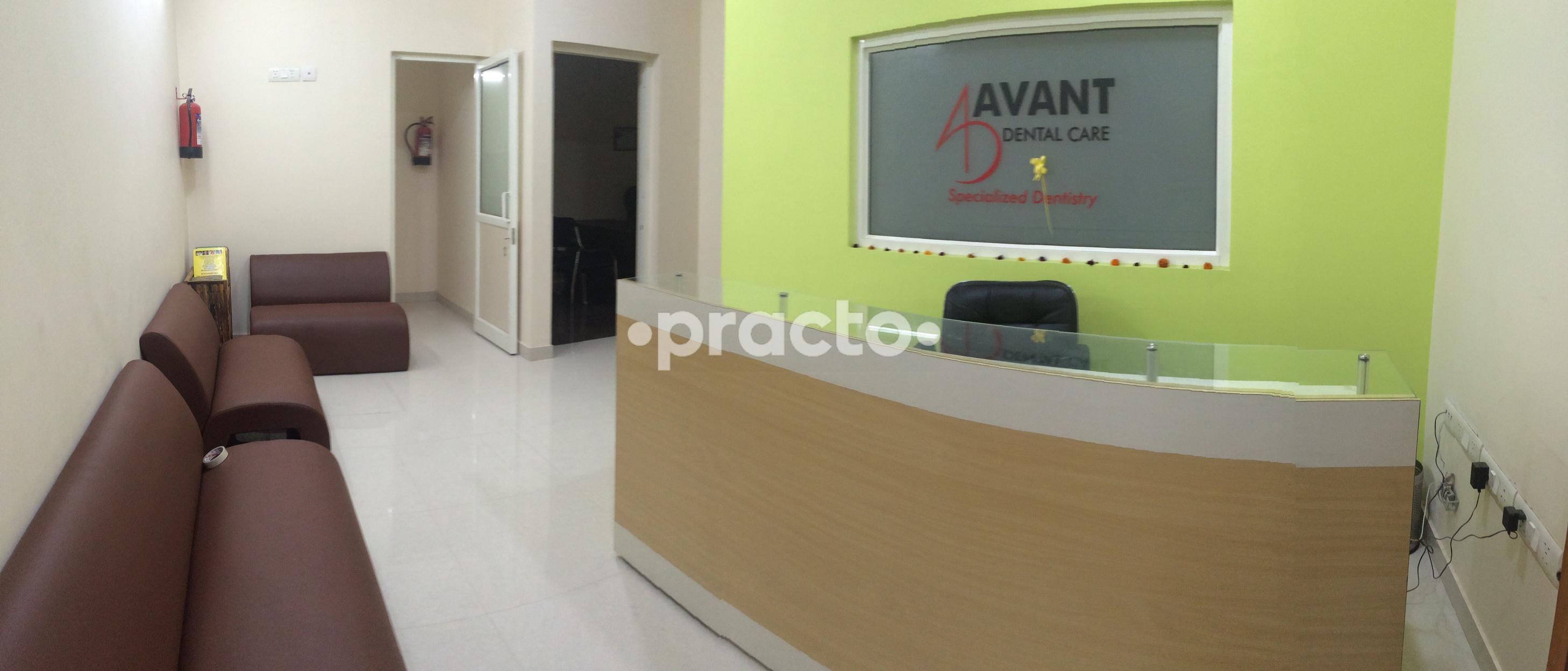 Waiting Area at Avant Dental Care Sector 37 Noida