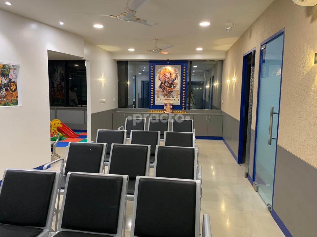Reception Area at Dr. Sulakshane Multi Speciality Clinic Aundh Pune