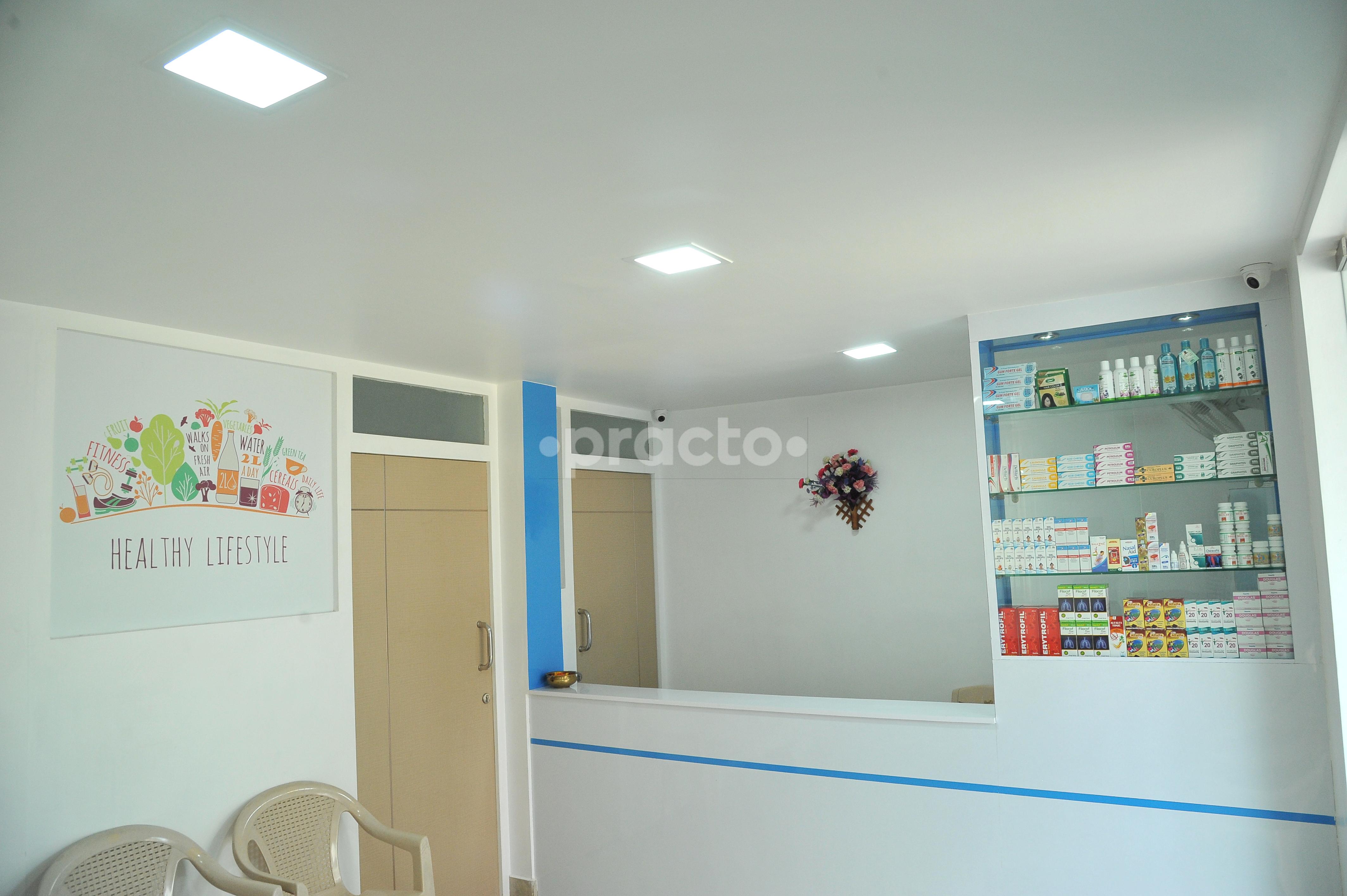 Reception at Sushaanth Homoeo Clinic Rajakilpakkam Chennai