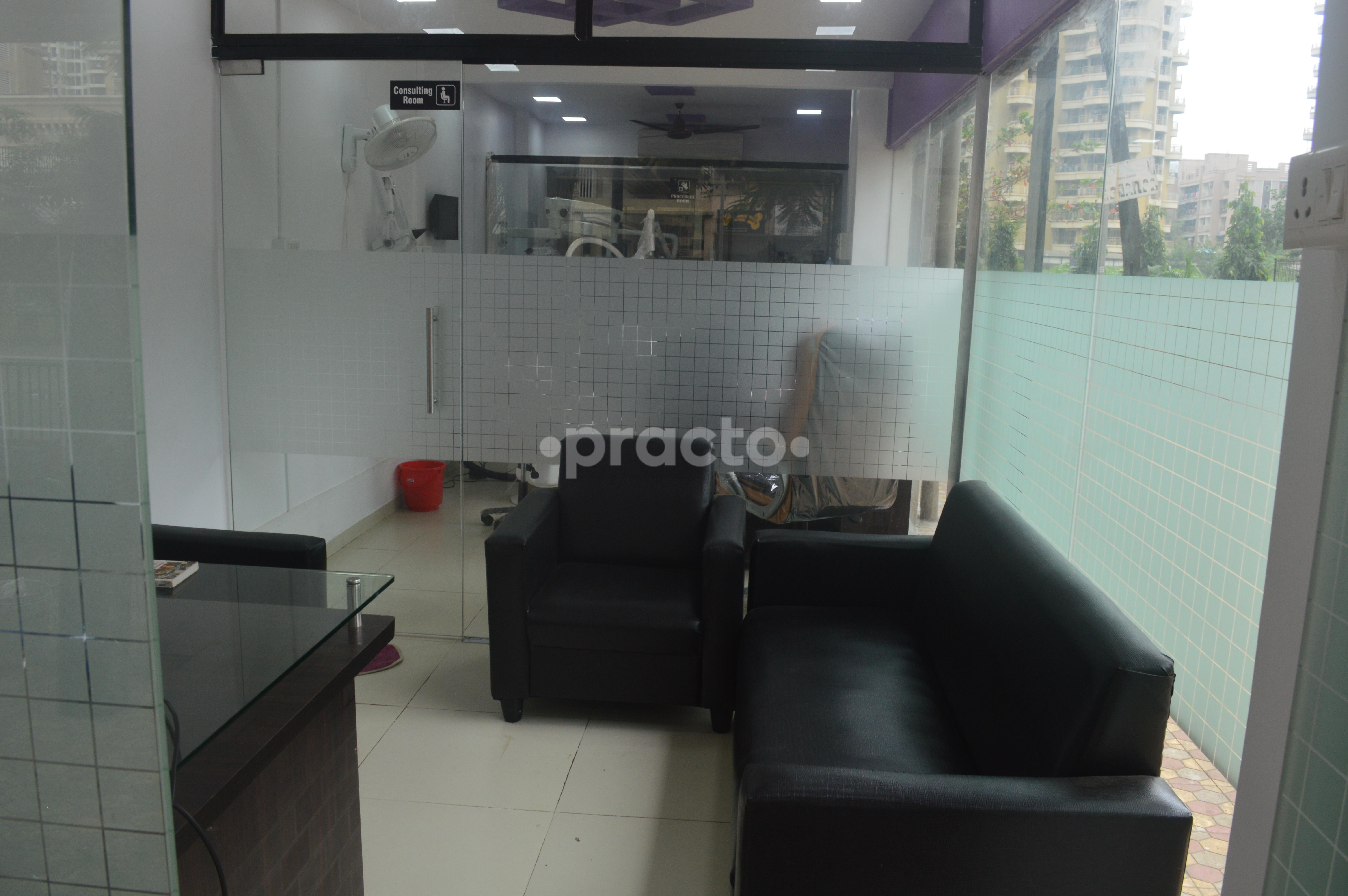 Waiting Area at Metro Dental Clinic- Advanced Microscopic Root Canal And Implant Center Kharghar Navi Mumbai