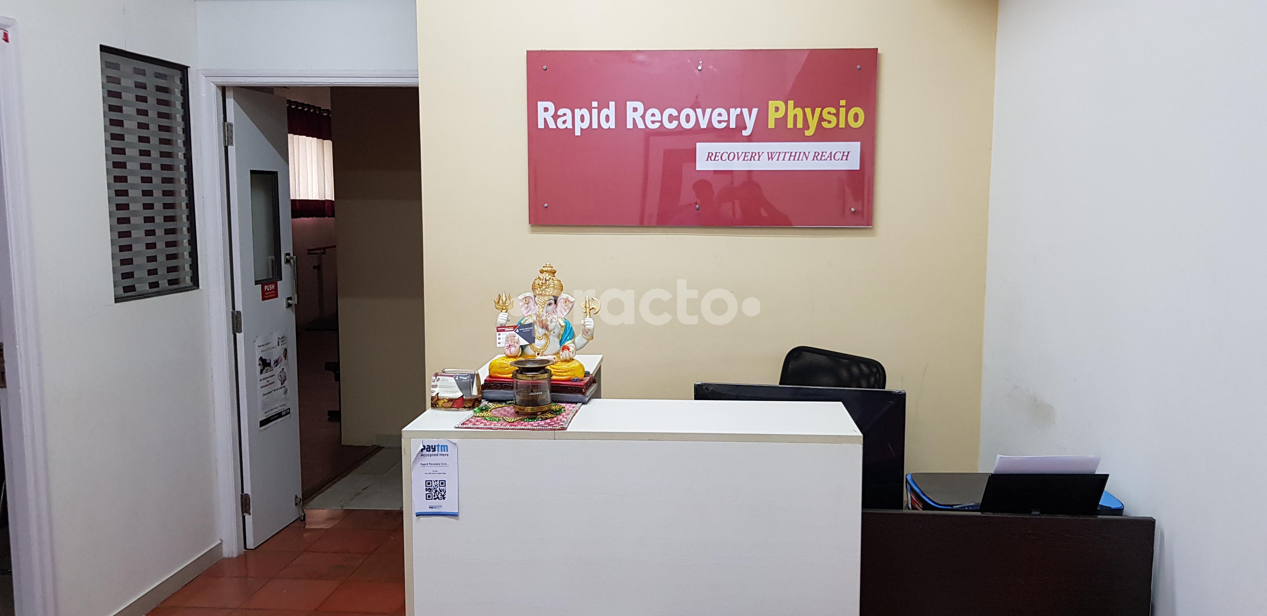 Reception at Rapid Recovery Clinic Bannerghatta Road Bangalore